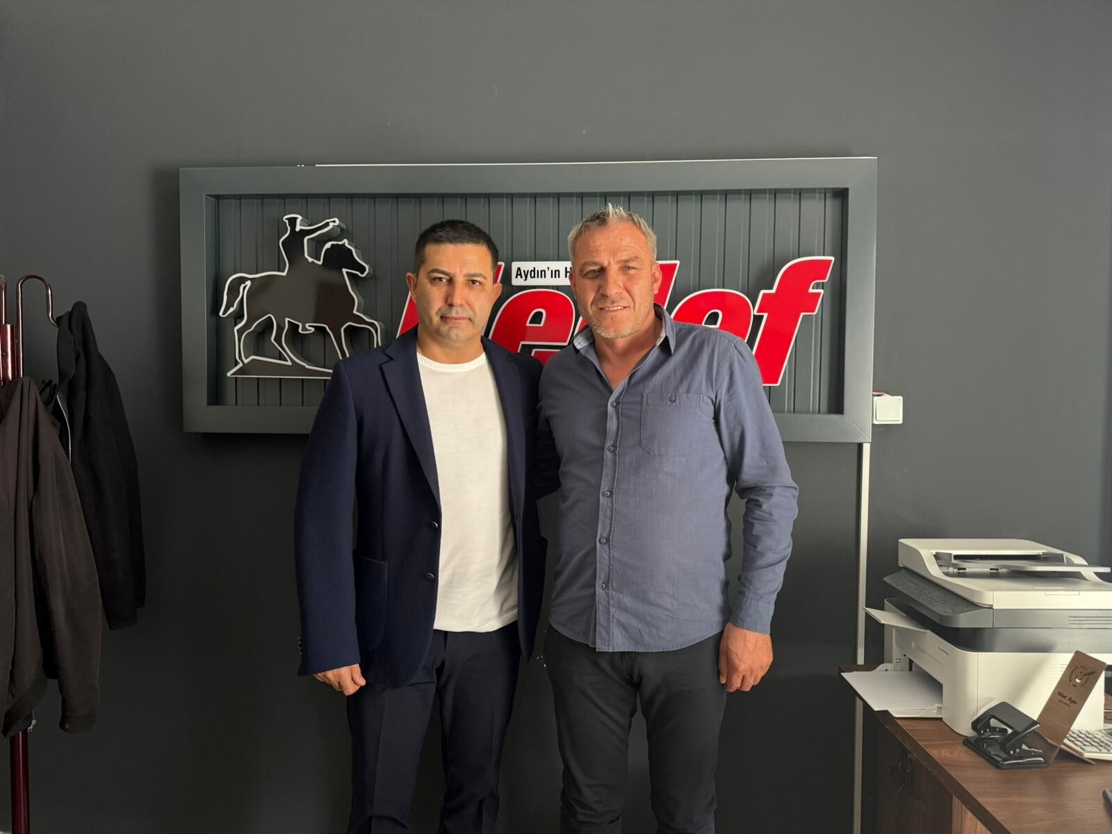 Başkan Günel’den Hedef Gazetesine ziyaret