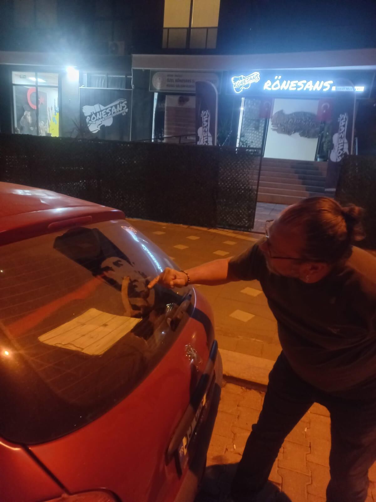 Nazilli’de bir öğretmenden anlamlı 10 Kasım çalışması 