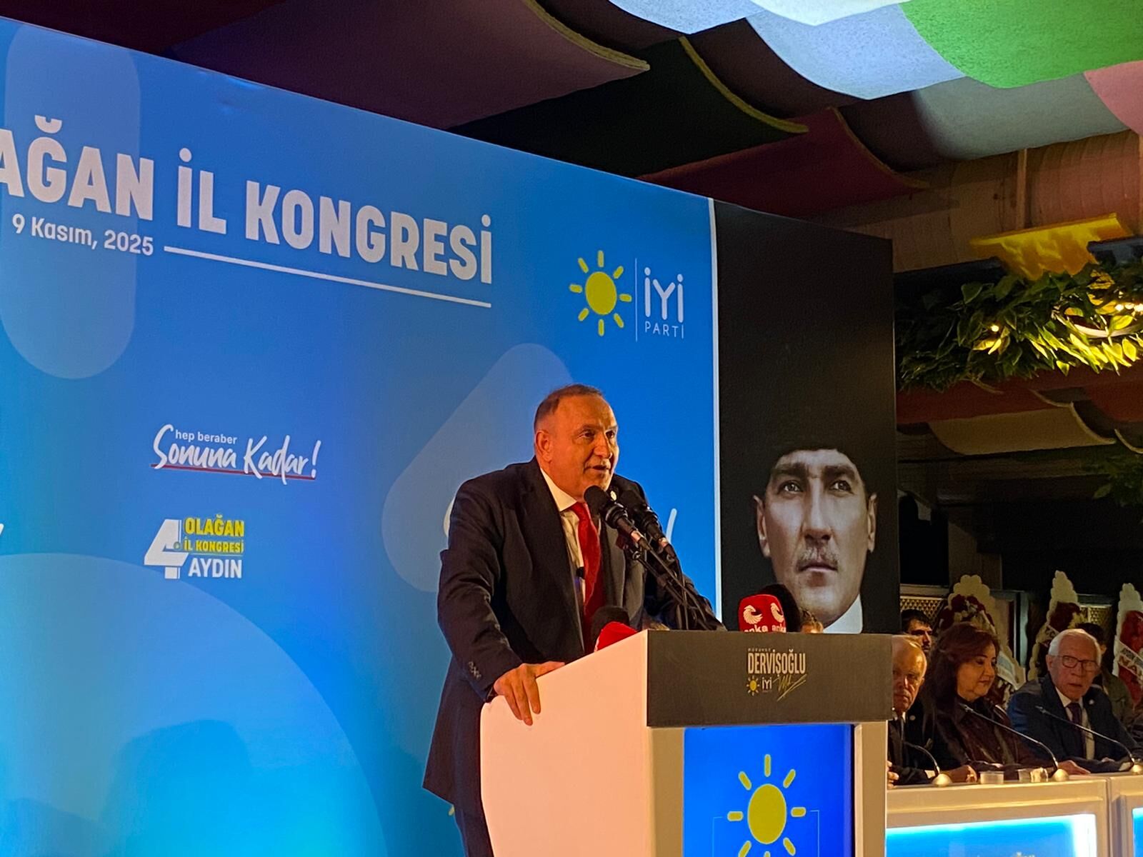 İYİ Parti’nin kongresinde çiftçi sorunları konuşuldu! Dervişoğlu’ndan Aydın üreticisine söz