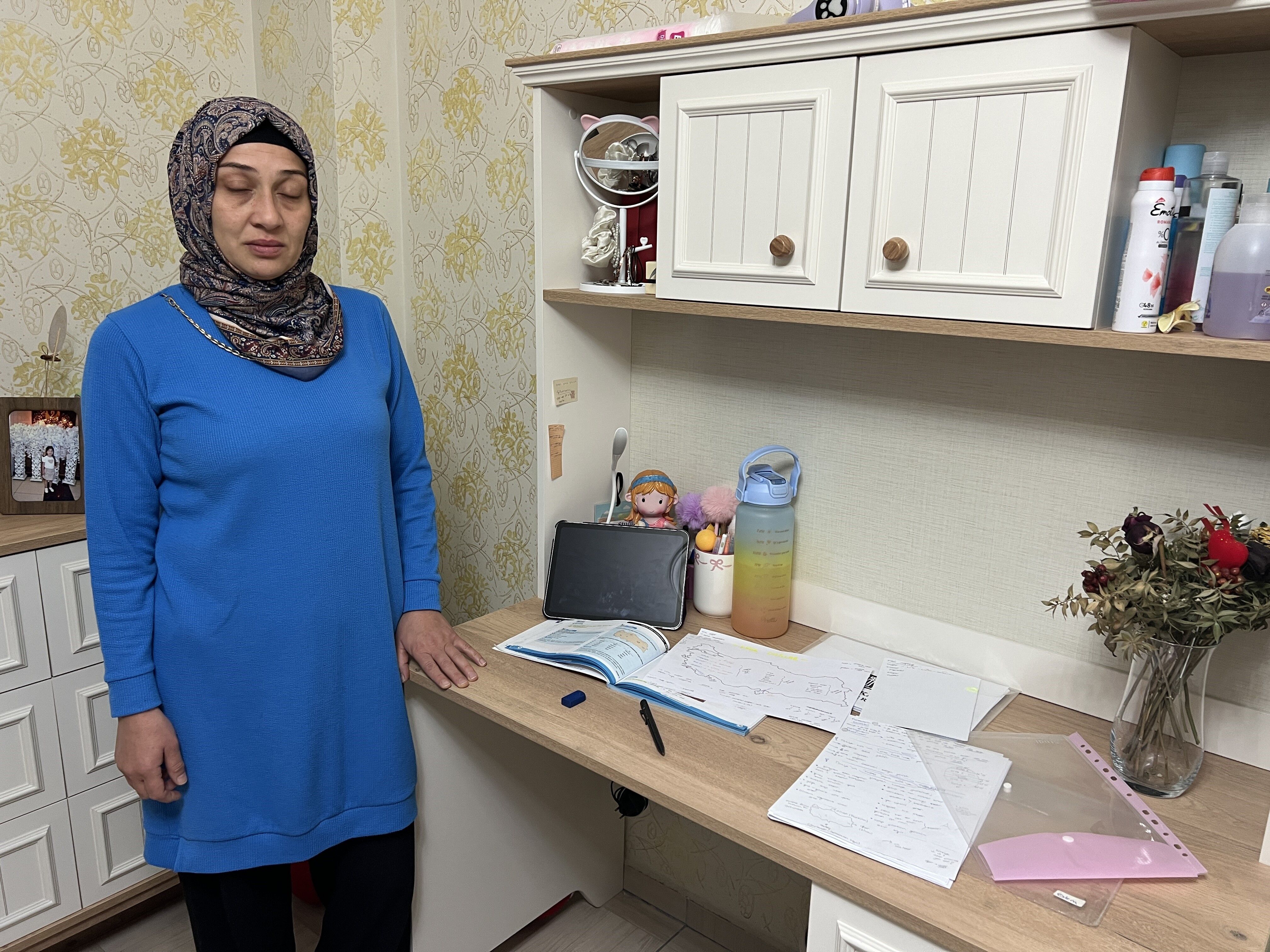 Konya'daki kazada ölen genç kızdan geriye ders notları kaldı