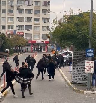 Aydın’daki hastane önünde saldırı girişimine polis engeli