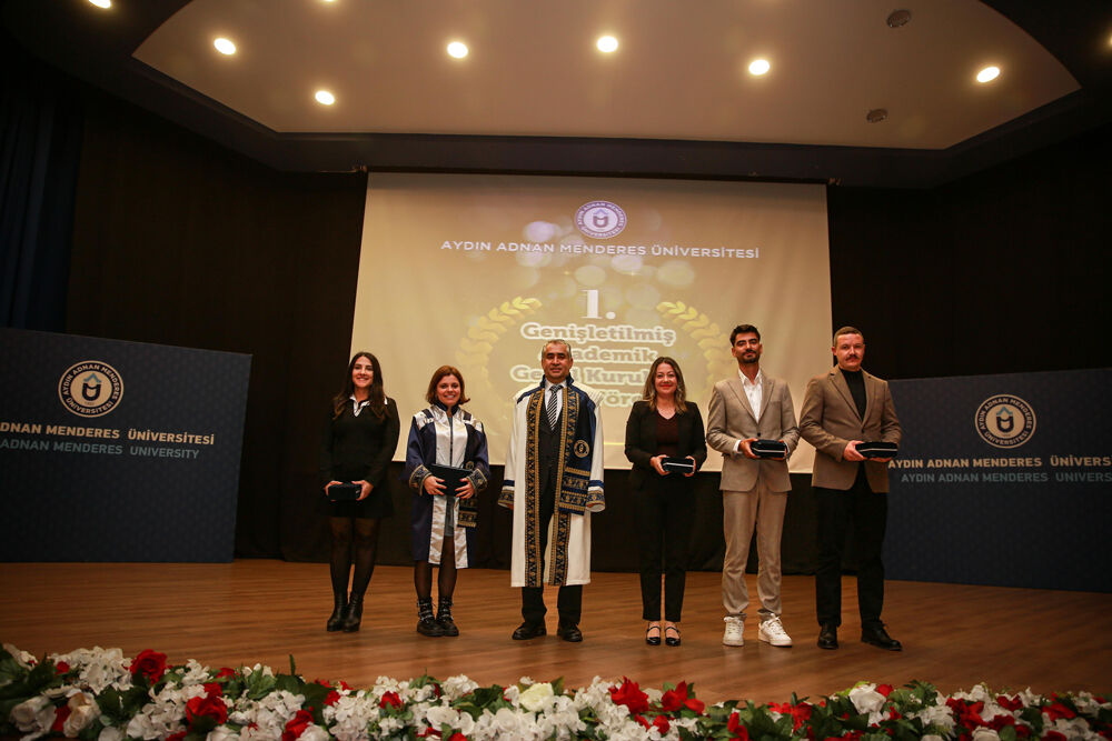 ADÜ’de Akademik Genel Kurul ve Ödül Töreni gerçekleştirildi 