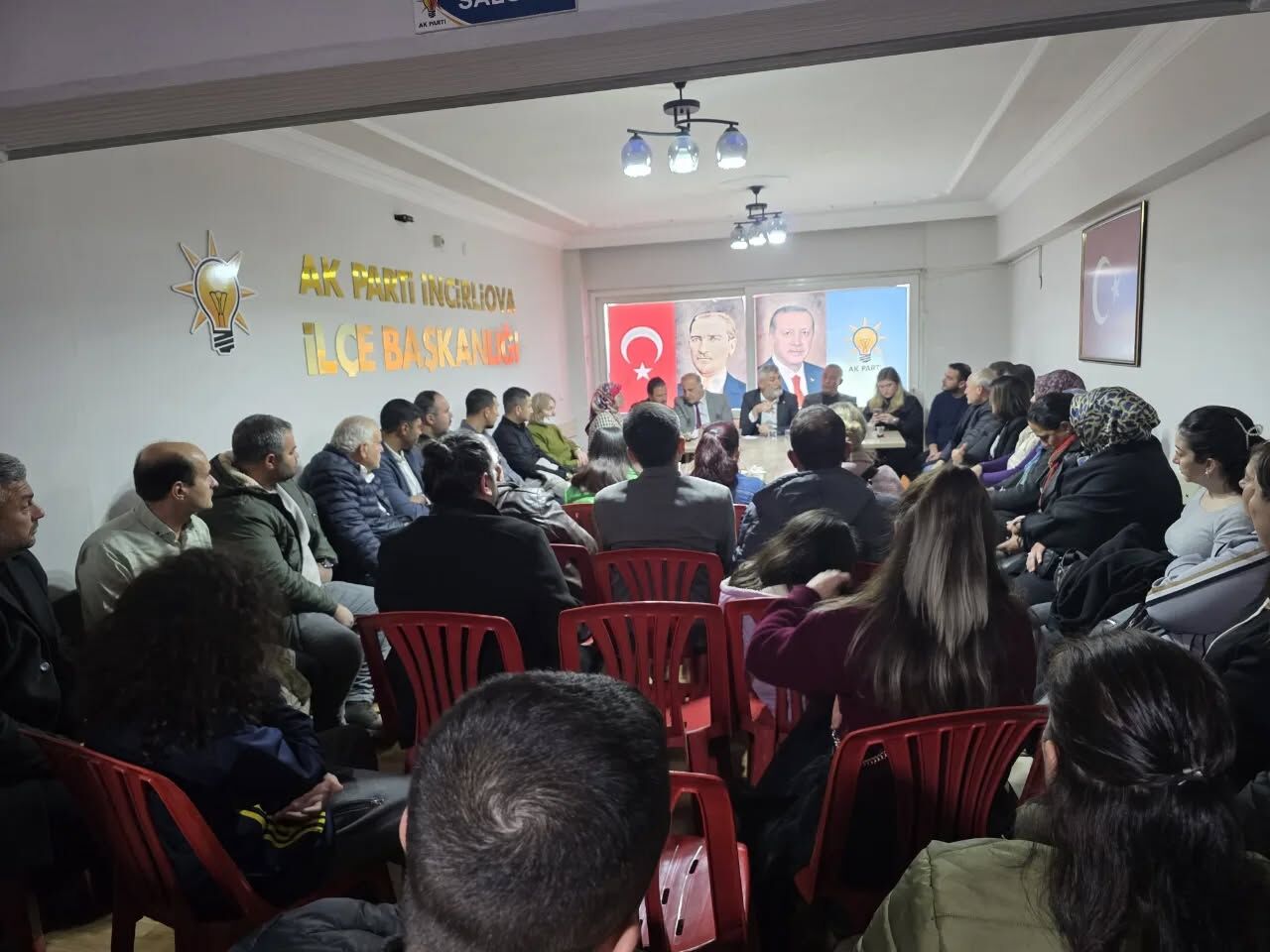 AK Parti İncirliova Teşkilatı İlçe Danışma Meclisi’nde bir araya geldi