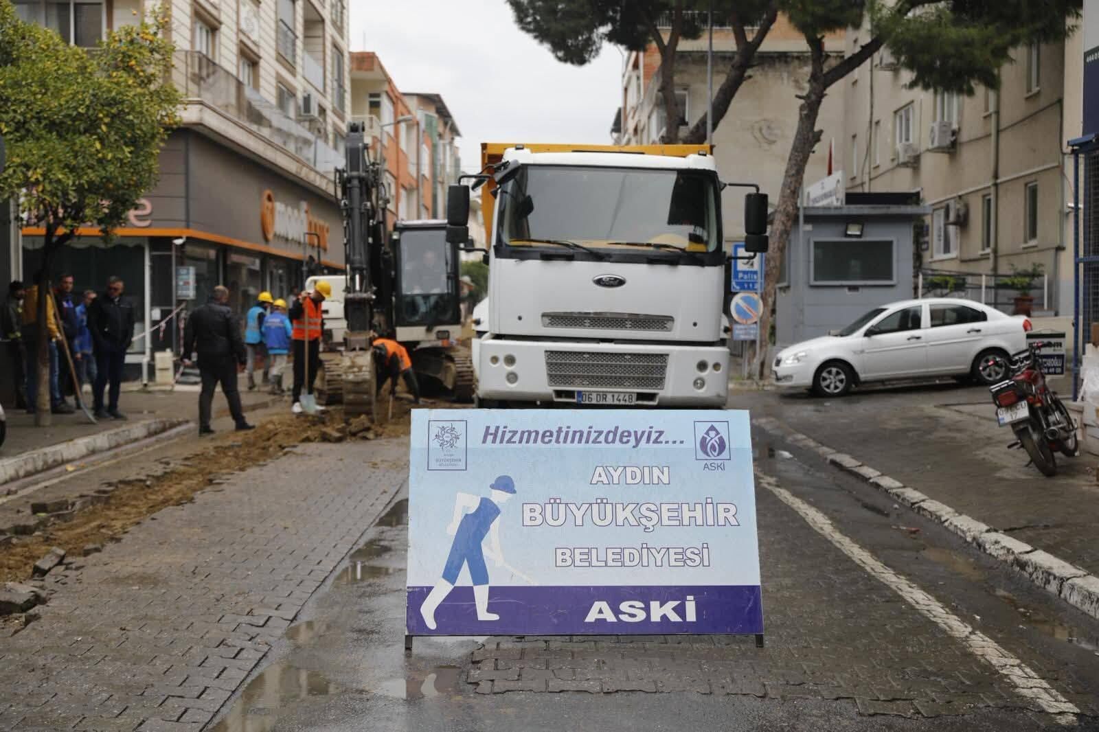 ASKİ’den Aydın’da gecikmeli yatırım