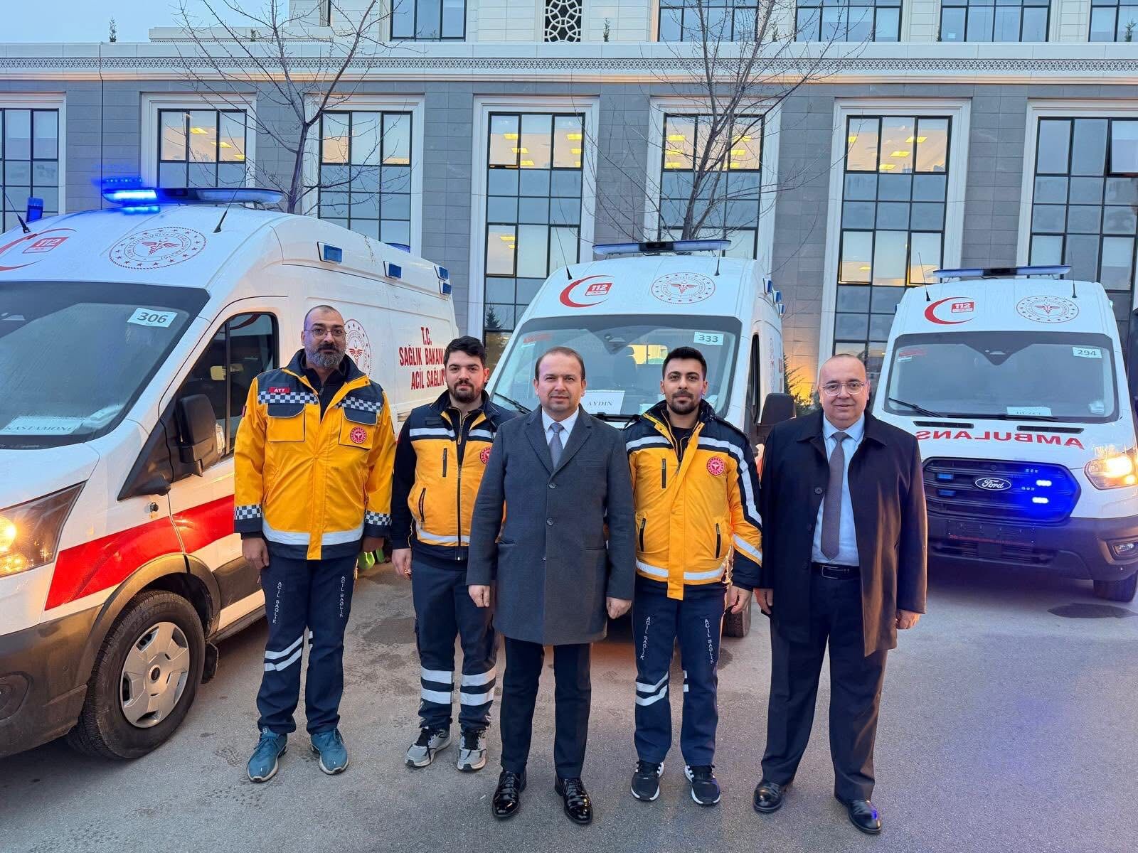 Aydın sağlık hizmeti en üst seviyeye çıkacak! Yeni ambulanslar hizmet için yola çıktı