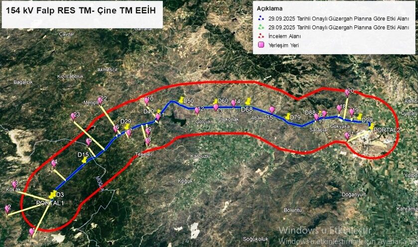 Aydın’a dev enerji hattı yolda