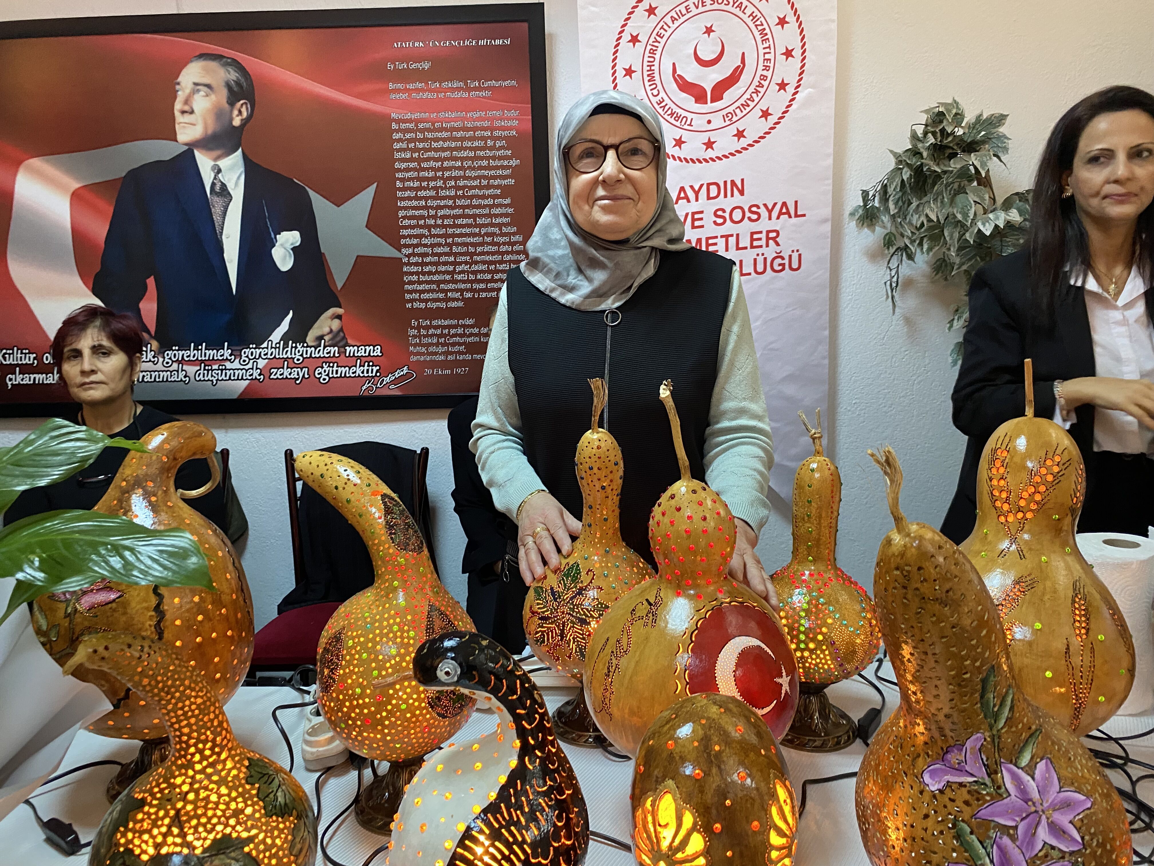 Aydın’da şehit annesi duygusal anlar yaşadı