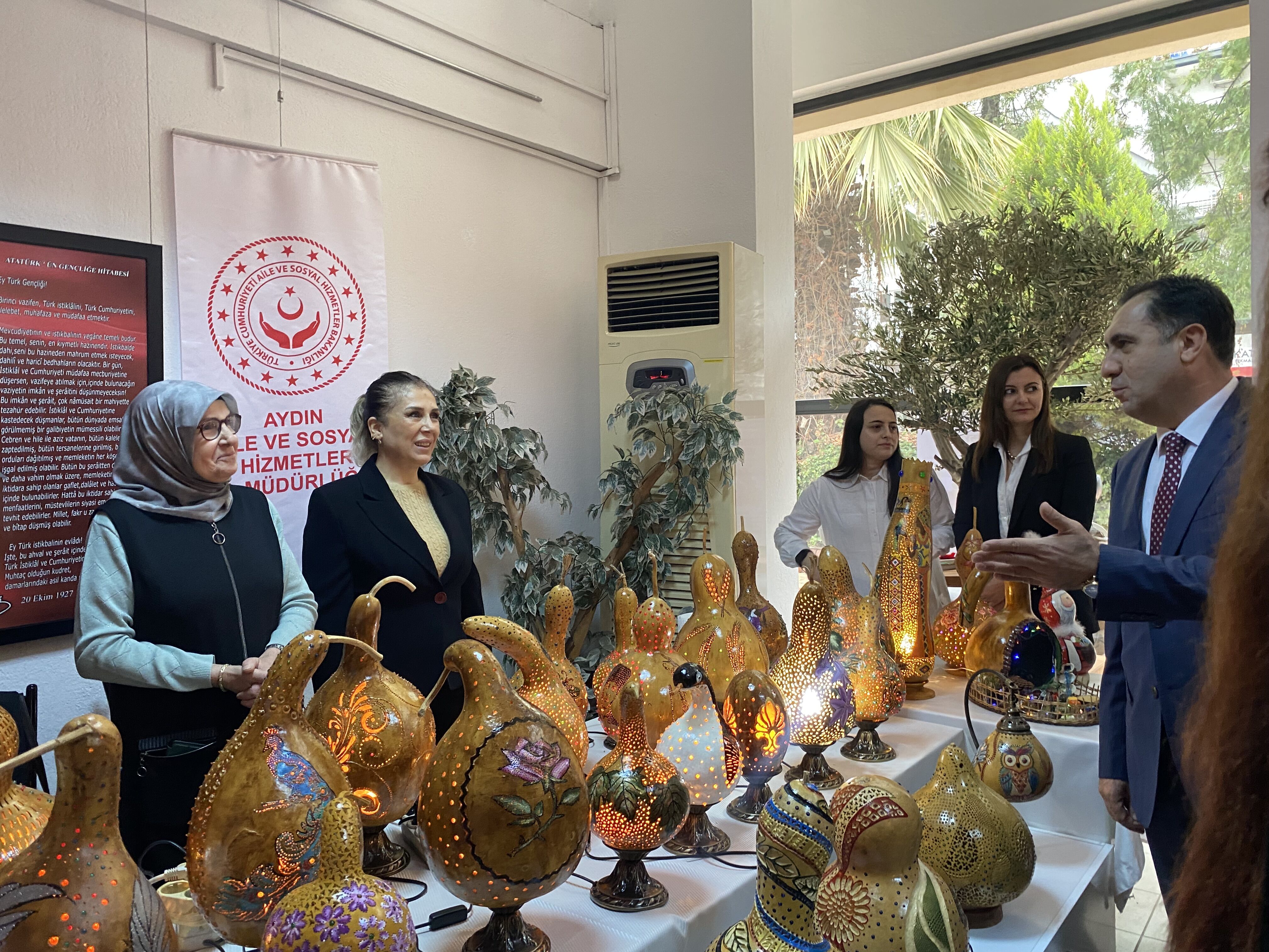 Aydın’da şehit annesi duygusal anlar yaşadı
