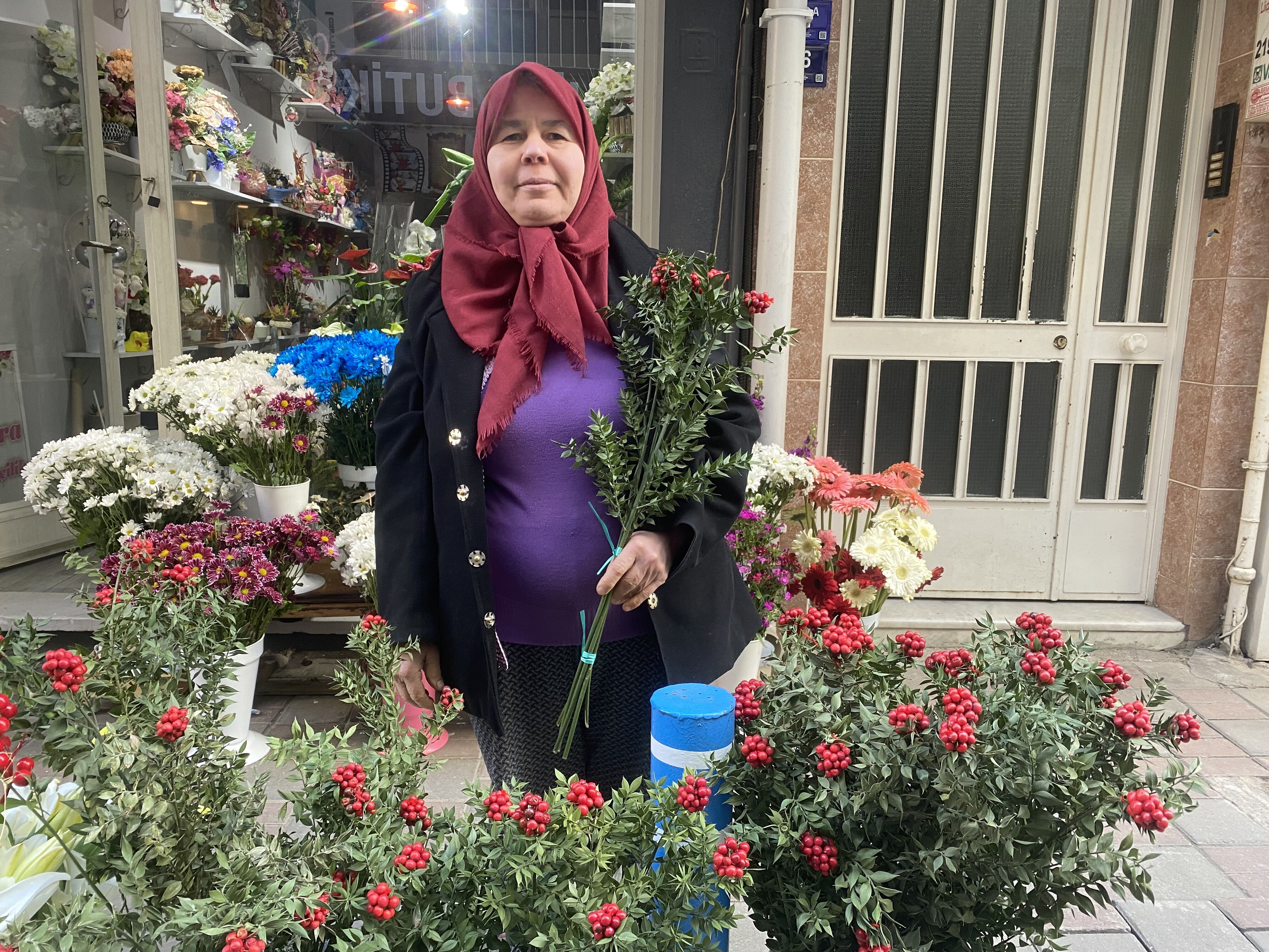 Aydın’da yılbaşı çiçeğine rağbet