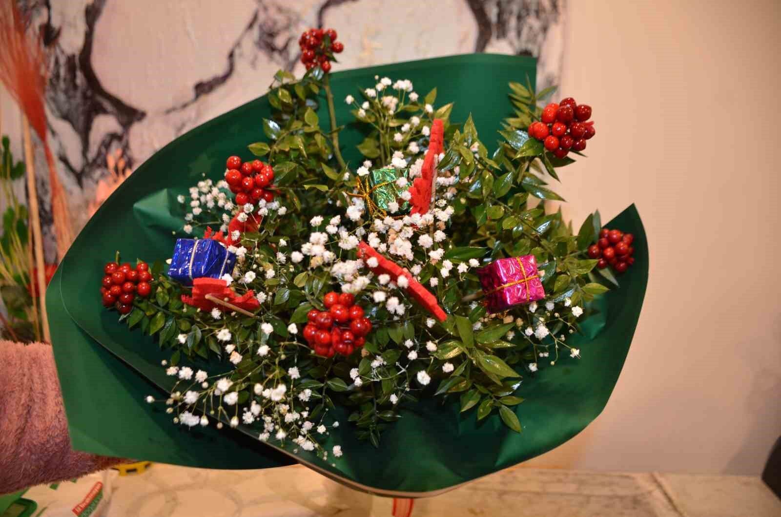 Aydın’da yılbaşı çiçeğine rağbet