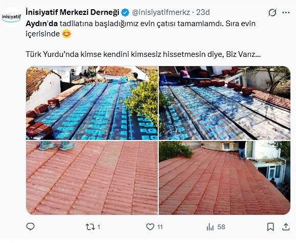 Aydindaki Aileye Yardim Eli Ankaradan Uzandi Aydindaki Ev Tadilatini Ankaradaki Dernek Ustlendi Turk Yurdunda Kimse Kendini Kimsesiz Hissetmesin Diye 625311 73C85C12C0Da9C8Ec008Cc6E91Eb5Fc0