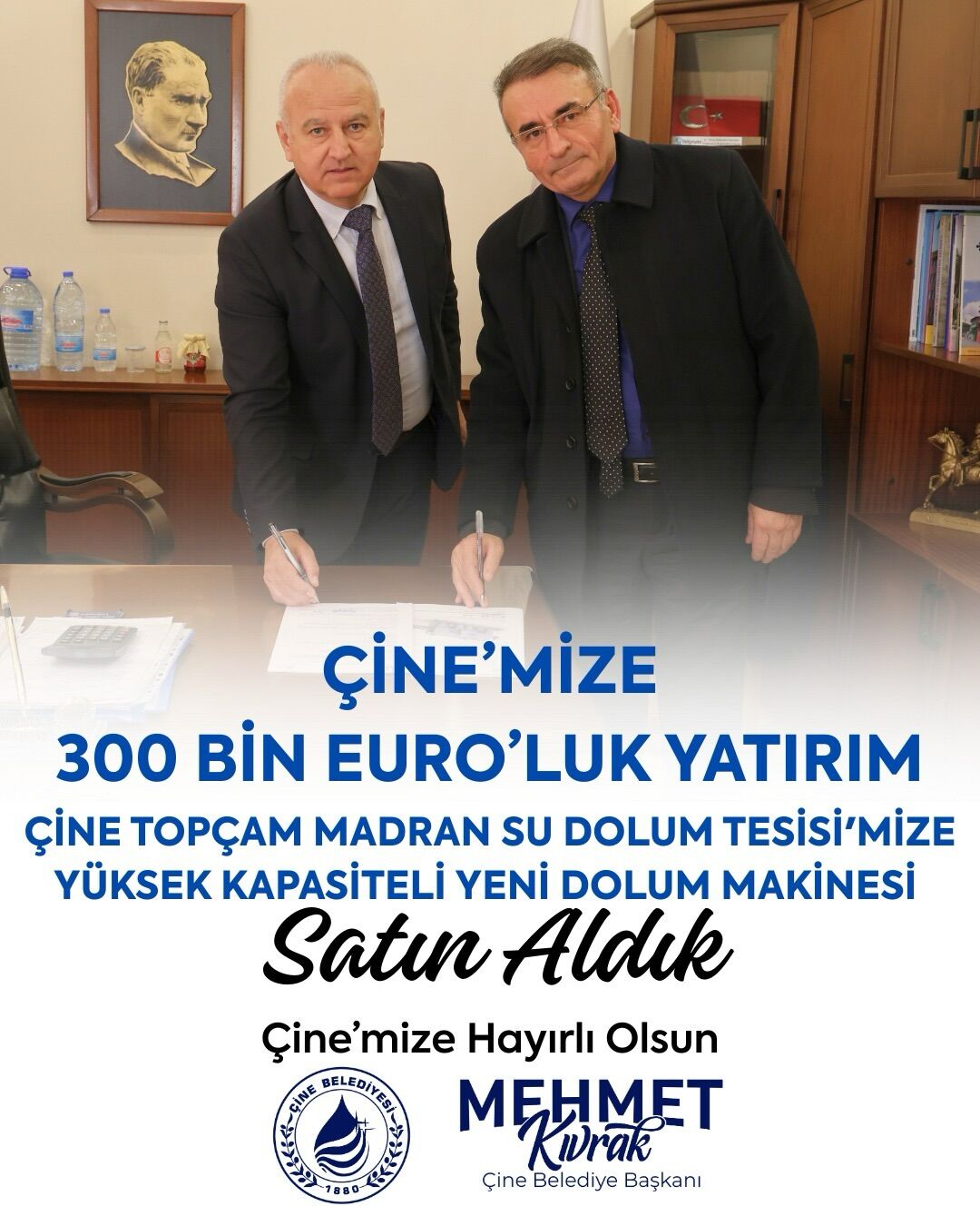 Aydindaki Belediye Su Fabrikasinin Kapasitesini Artirdi 15 Milyon Lirayi Askin Yatirim Yapildi Baskan Kivrak Cinemize Hayirli Olsun Betul 625987 98B81C1C1017Adb65F414D0E9387601D