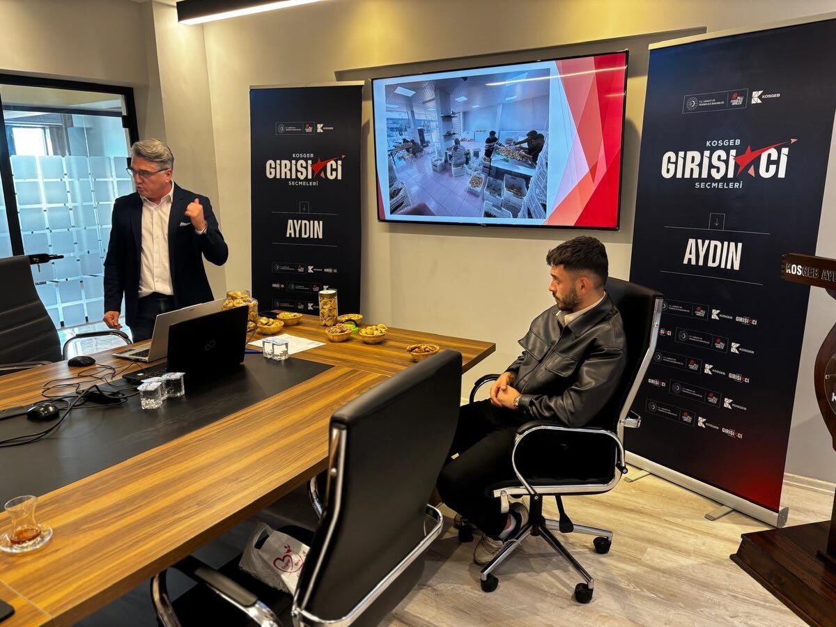 Aydın’daki girişimciler KOSGEB desteği için jüriden geçti