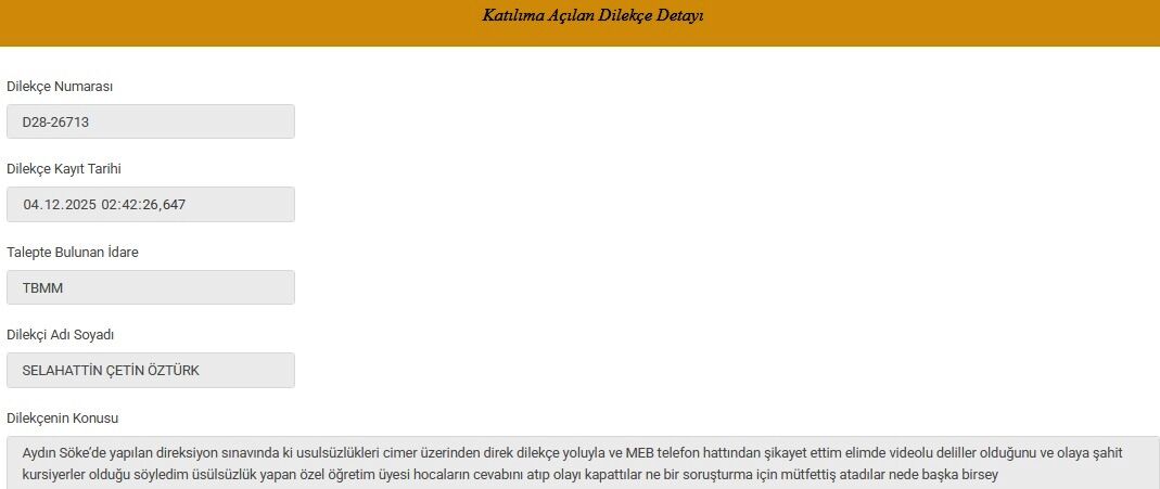 Aydın’daki tartışmalı direksiyon sınavı TBMM’ye taşındı 