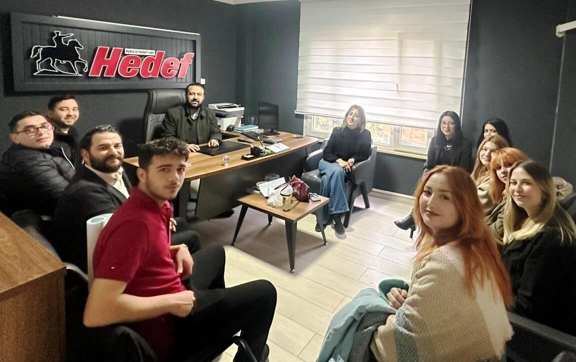 Gazeteciliğin mutfağını ‘HEDEF’te tanıdılar