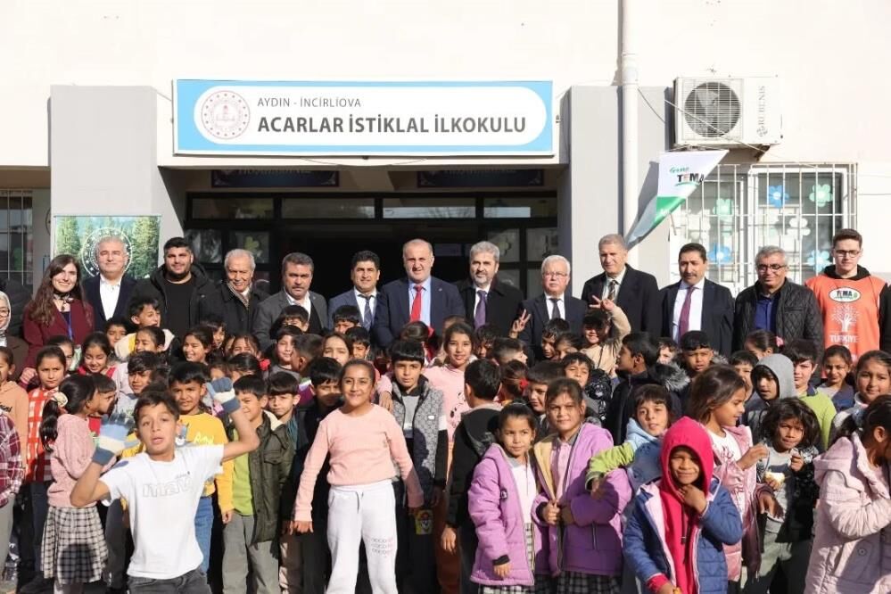 İncirliova'da fidan dikimi etkinliği