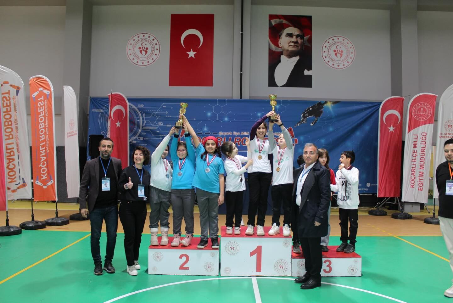 Koçarlı Robofest 2025 yarışmaları gerçekleşti