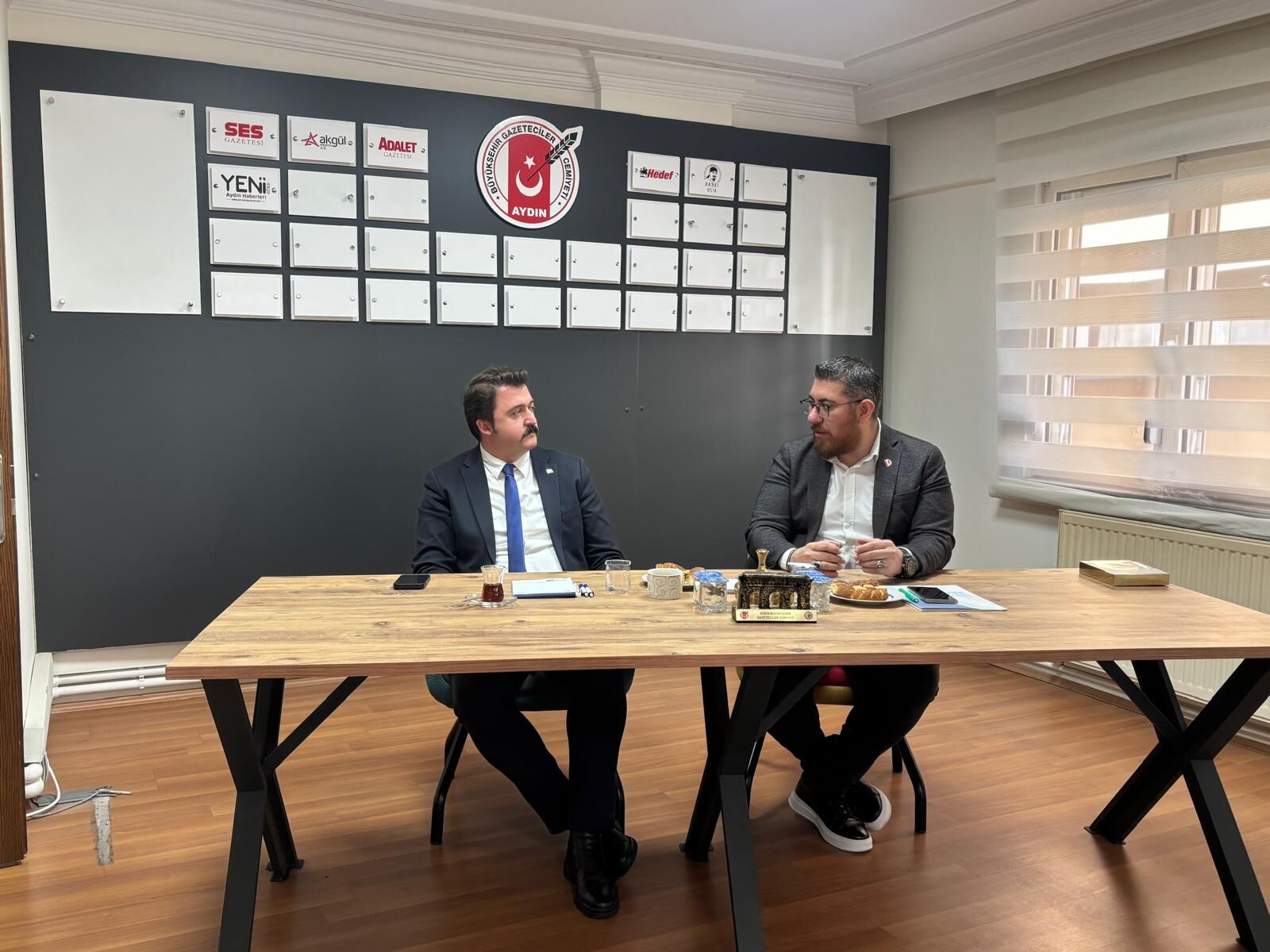 Müdür Dülger’den ABGC’ye veda ziyareti