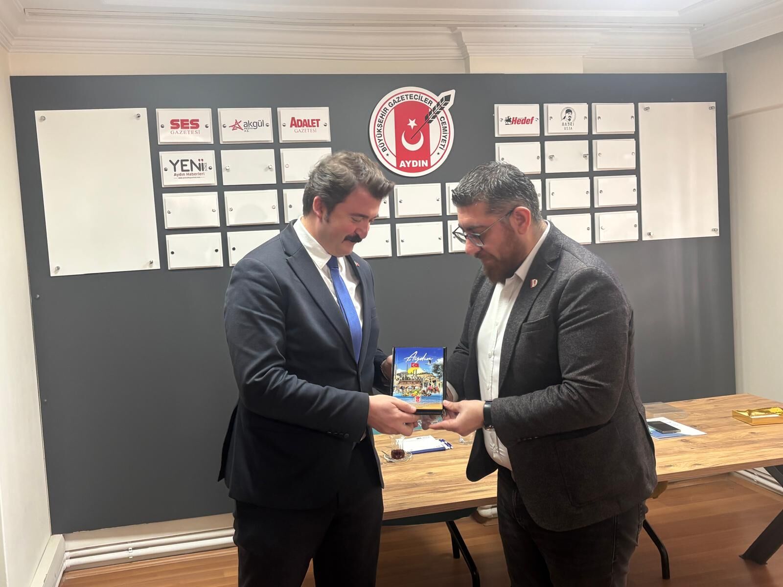 Müdür Dülger’den ABGC’ye veda ziyareti