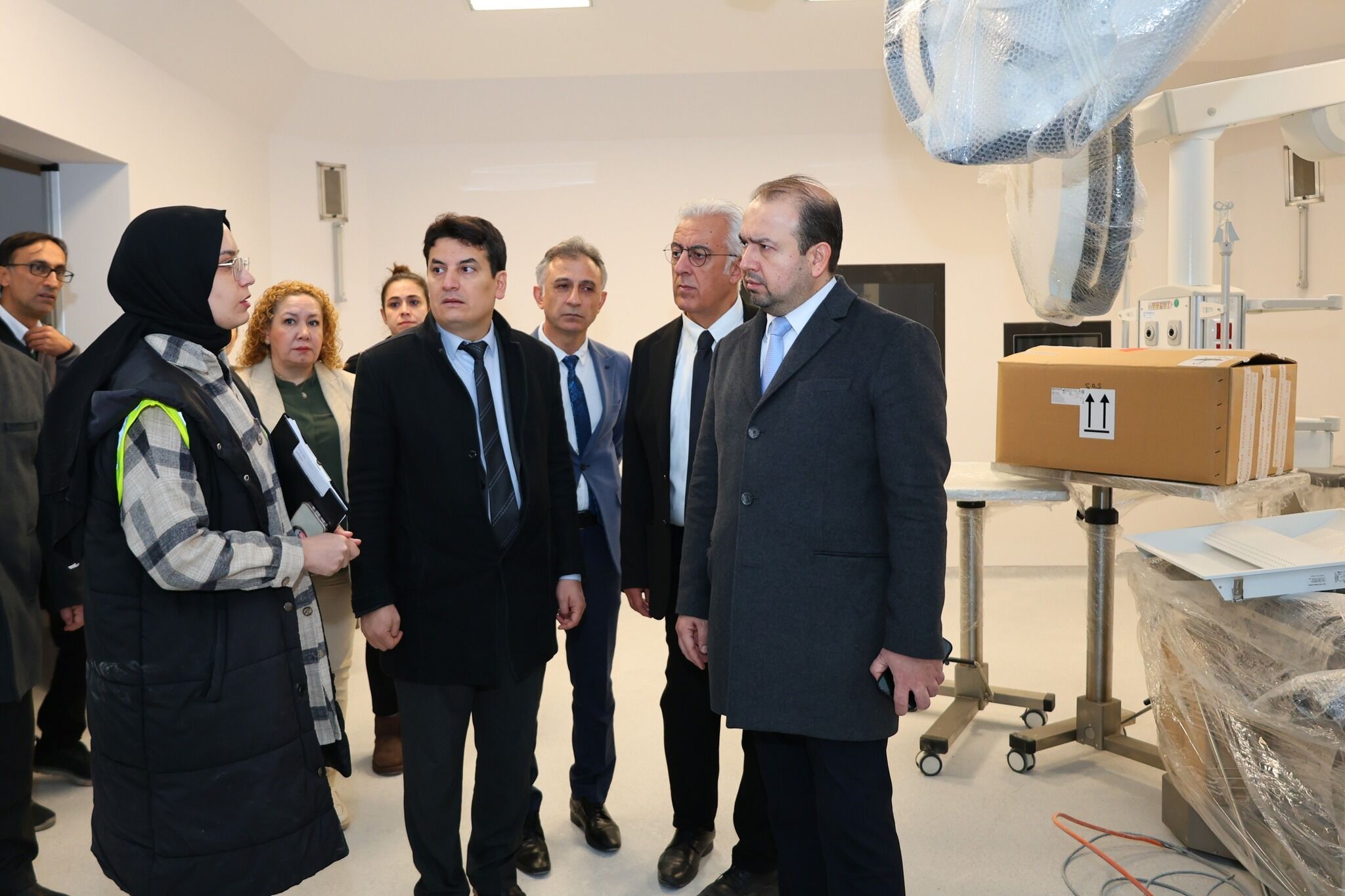 Müdür Şenkul’dan açılış öncesi şehir hastanesine kontrol