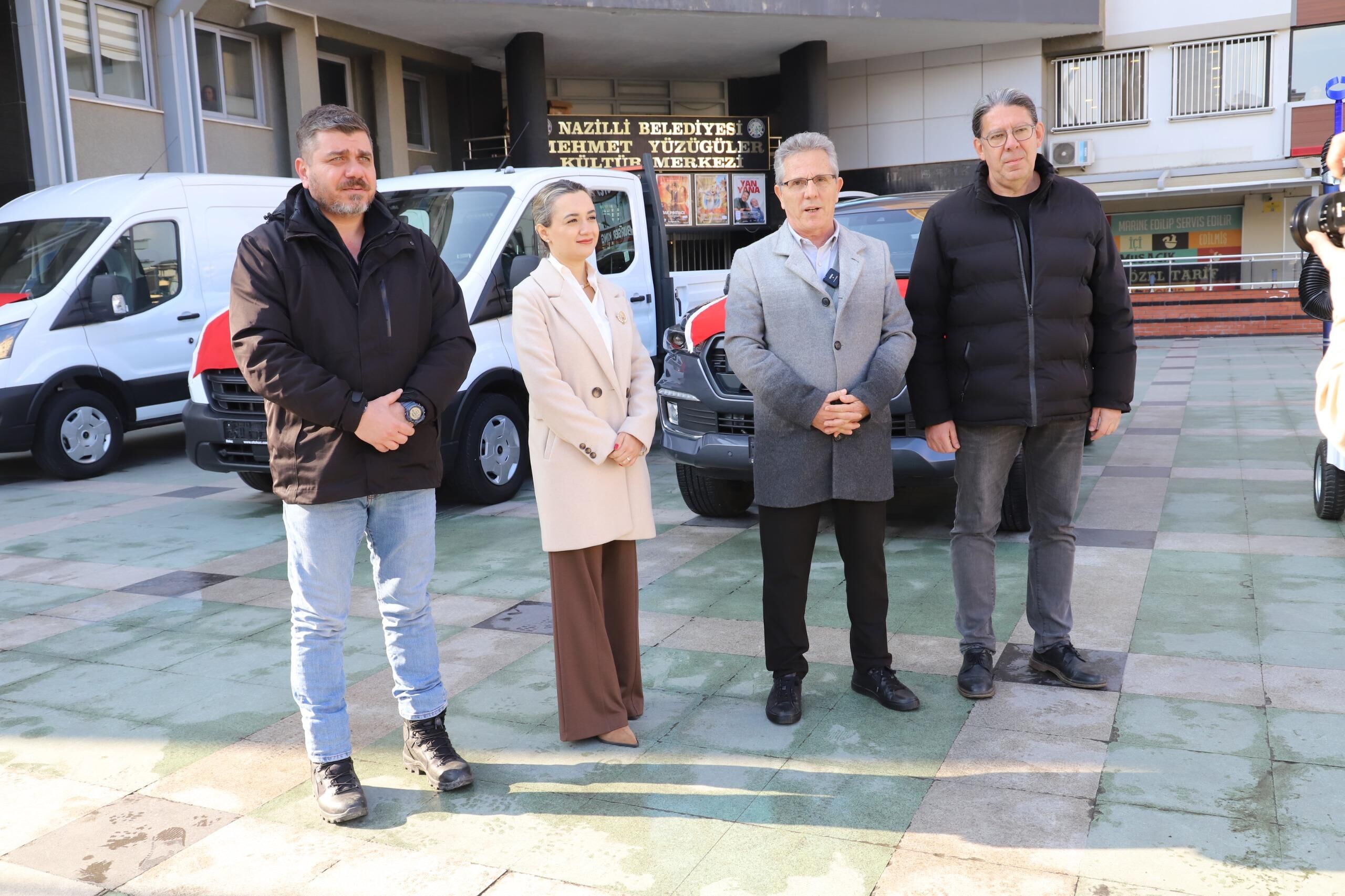 Nazilli Belediyesi araç filosunu güçlendiriyor