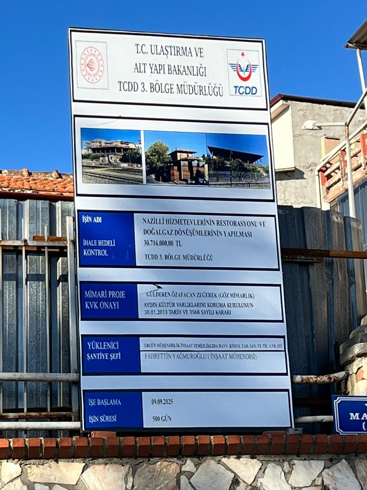 Nazilli Tren Garı’nda tarih yeniden hayat buluyor