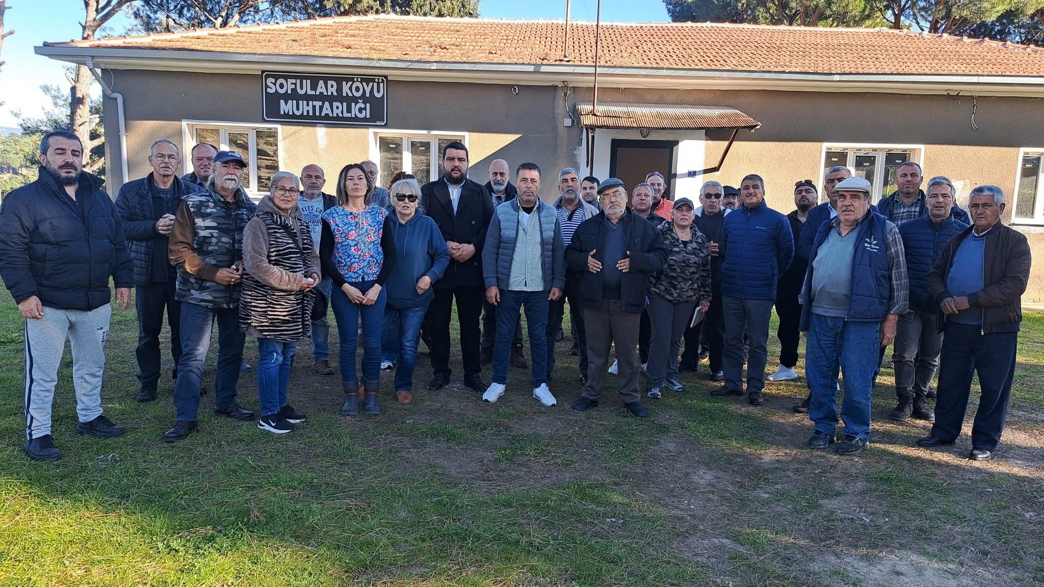 Söke’de kül depolama tesisine tepki