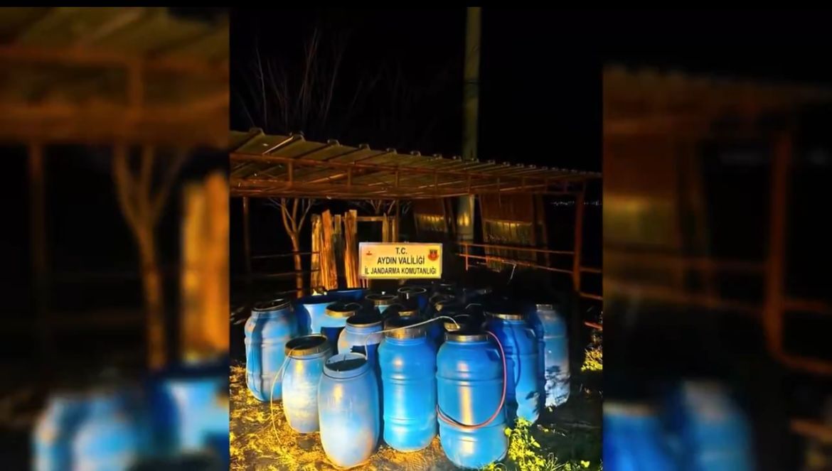 Aydın’ın da içinde bulunduğu 17 ilde alkollü içki kaçakçılığı ve sahteciliğine ağır darbe