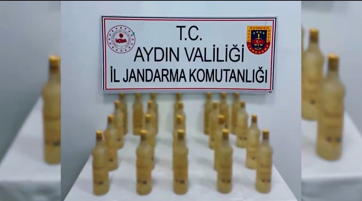 Aydın’ın da içinde bulunduğu 17 ilde alkollü içki kaçakçılığı ve sahteciliğine ağır darbe