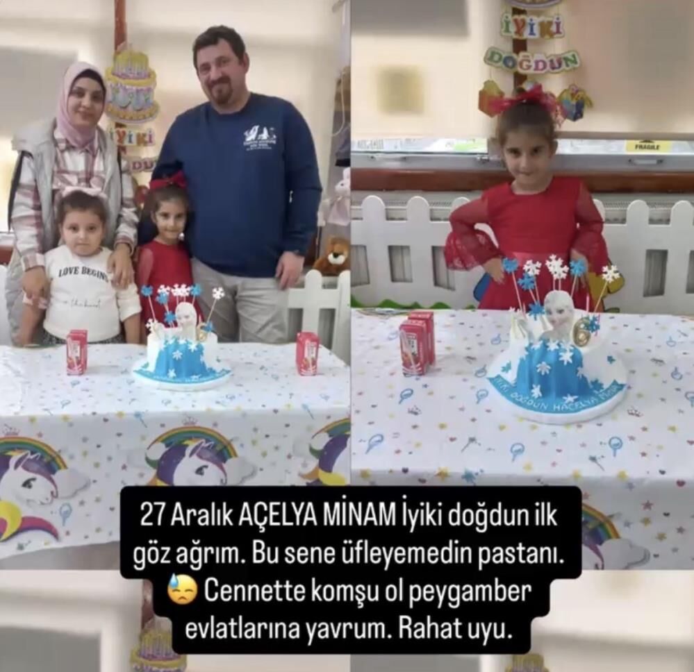 Eşi ve 2 kızı gözlerinin önünde ölen anneden yürek yakan paylaşım