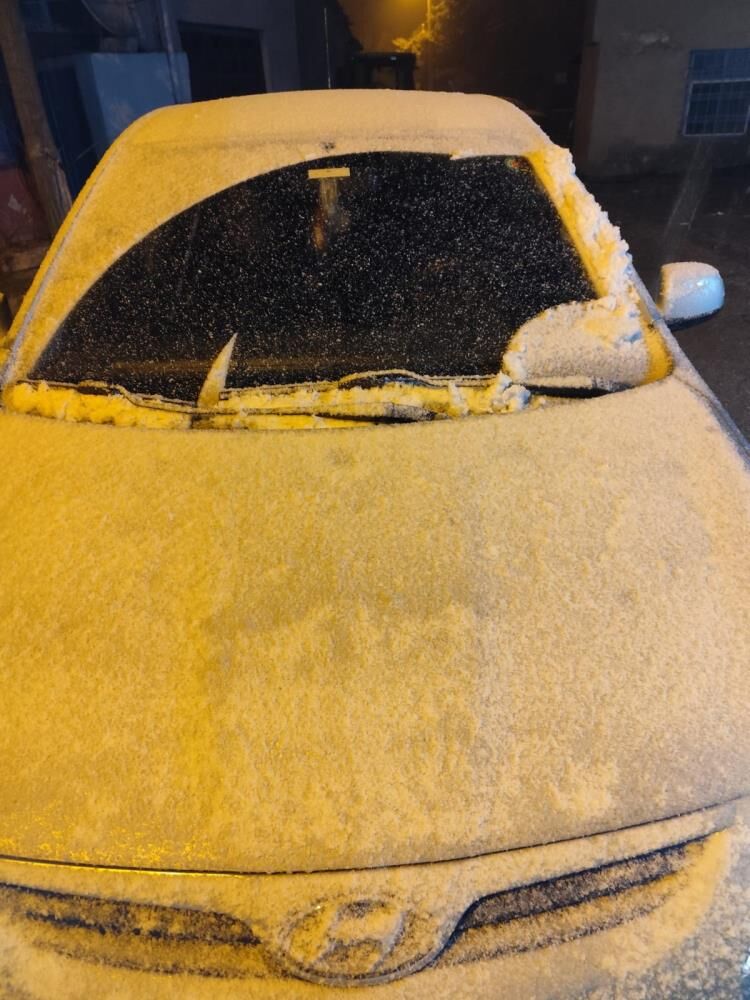 Aydın ve Denizli'de kar yağışı sürprizi