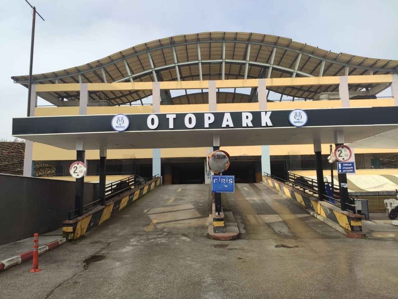 Nazilli’de otopark fiyatlarına zam geldi