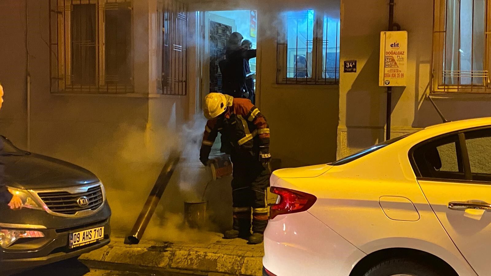 Aydın’da yükselen dumanlar ekipleri harekete geçirdi