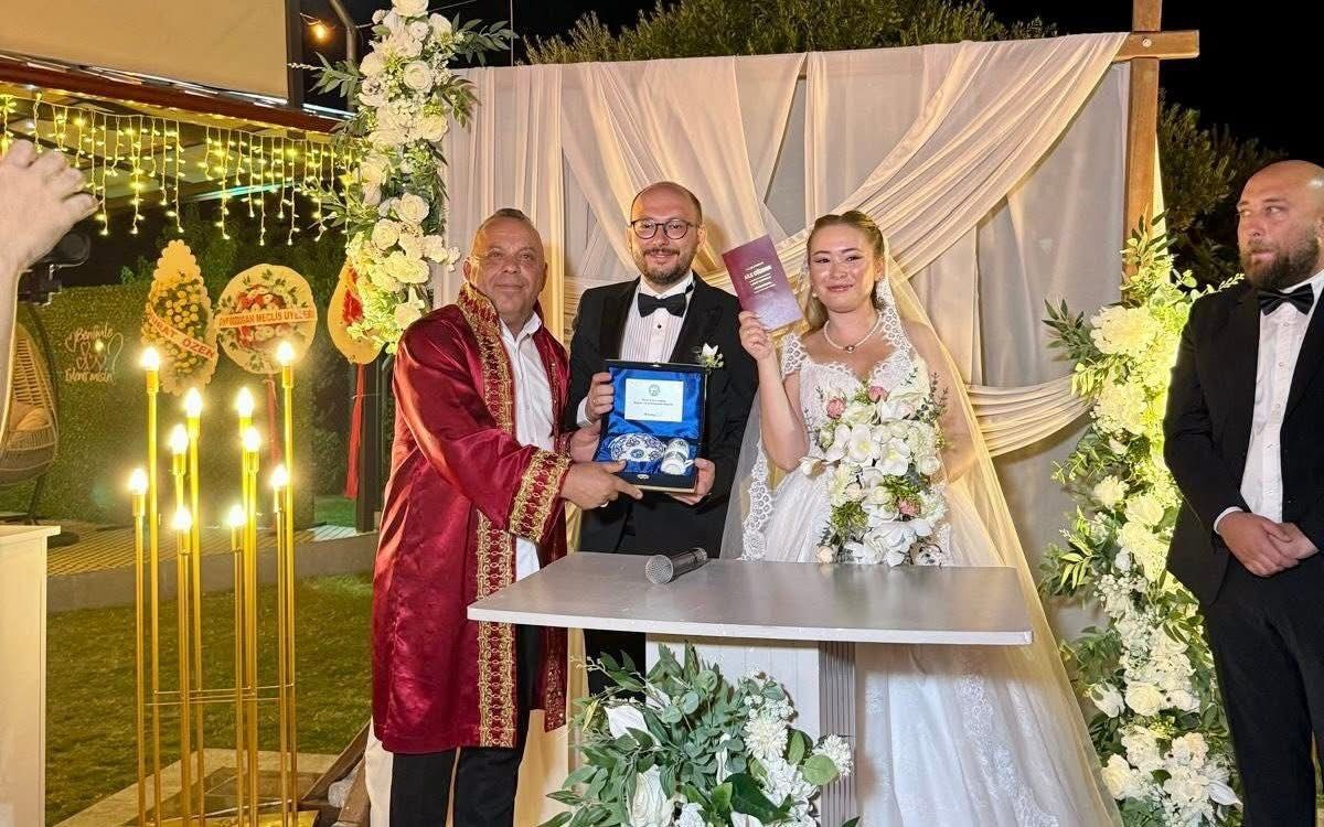 Bozdoğan’da 2025 yılında 161 çiftin nikahı kıyıldı