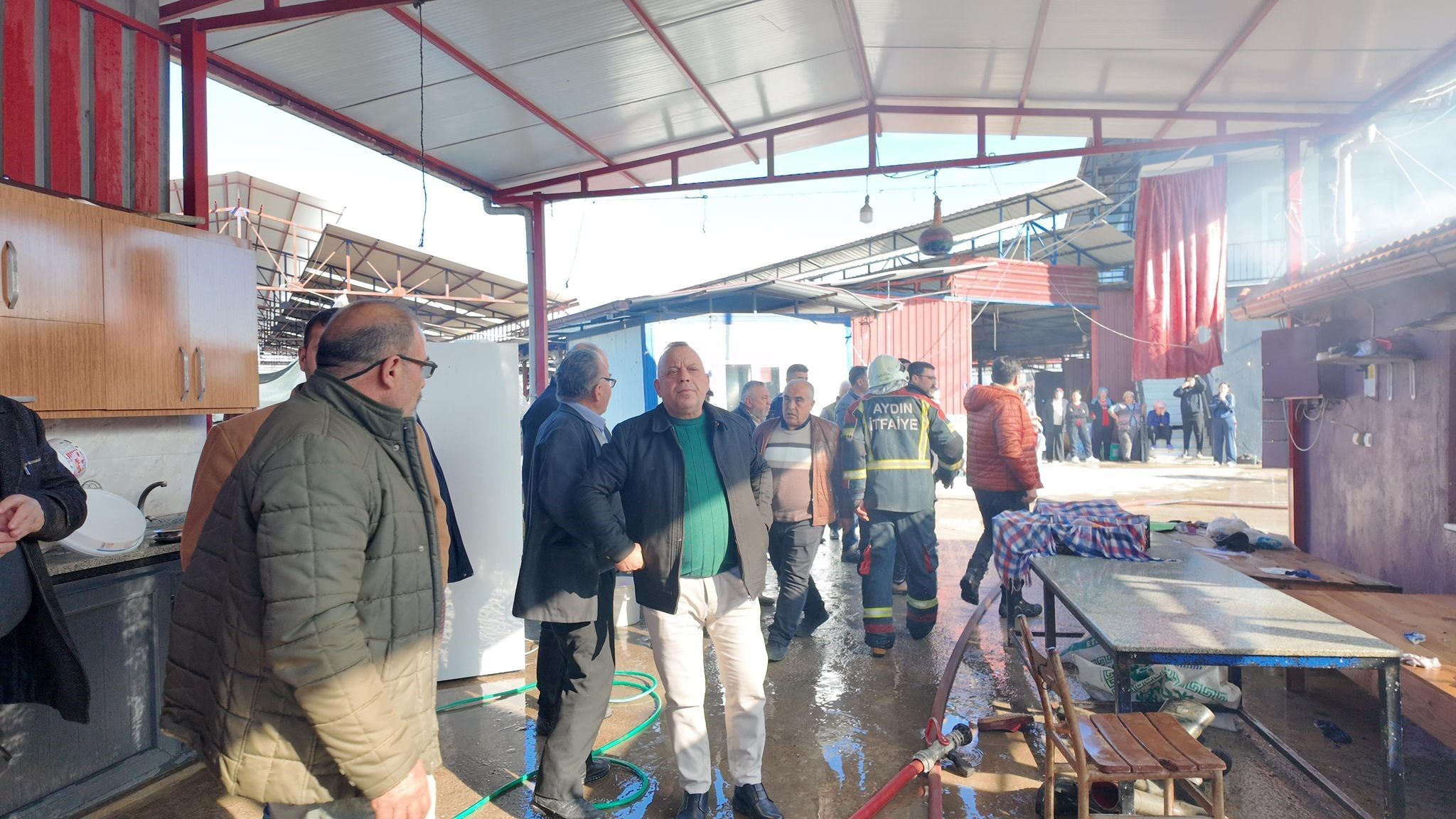 Aydın’da korkutan yangın! Ev kullanılamaz hale geldi