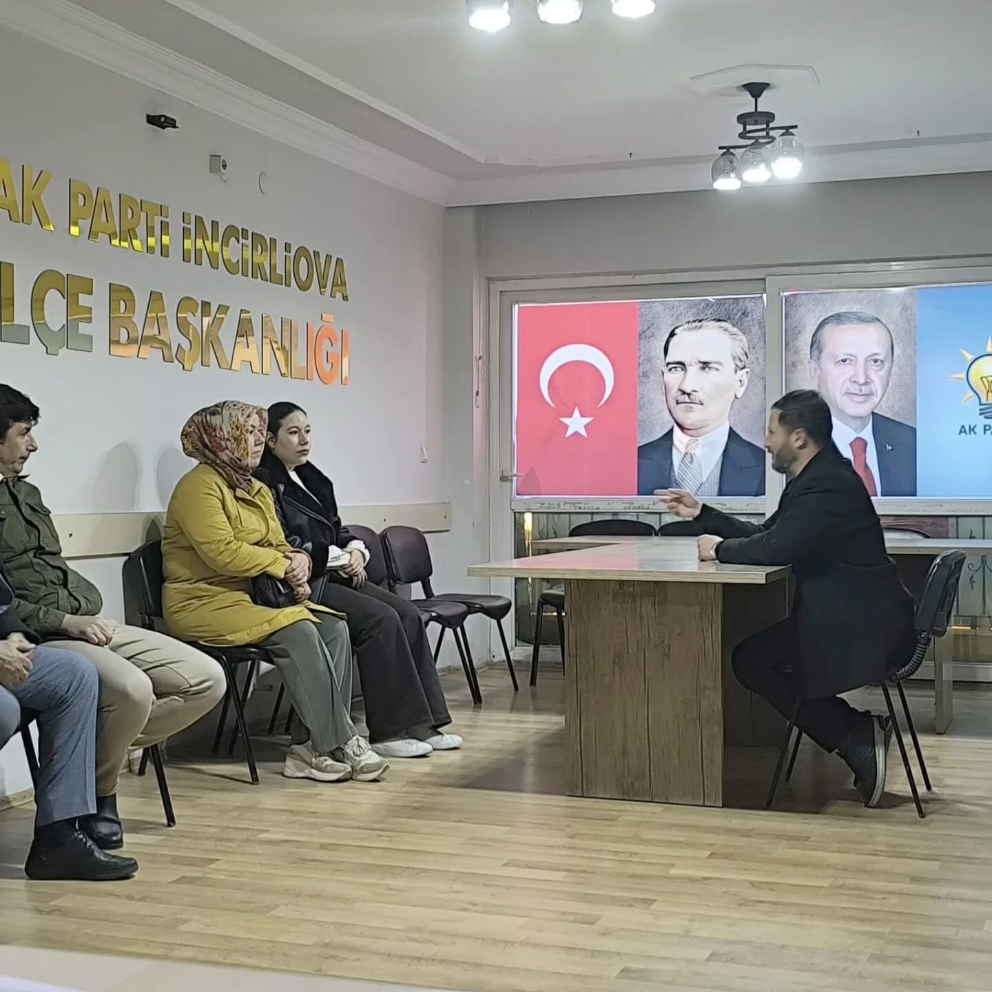 AK Parti İncirliova’da vatandaş buluşması