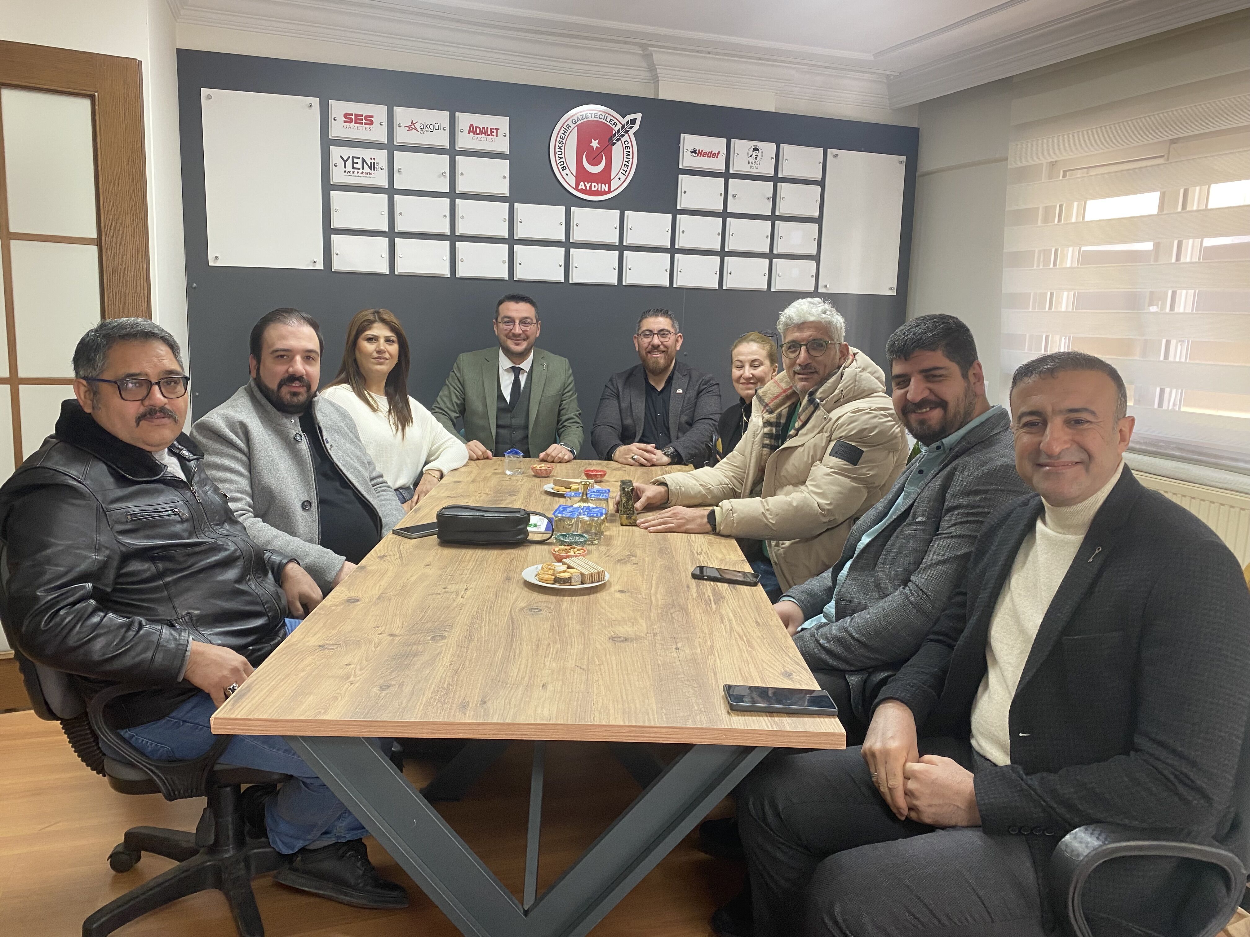 Anahtar Parti Aydın, ABGC'yi ziyaret etti