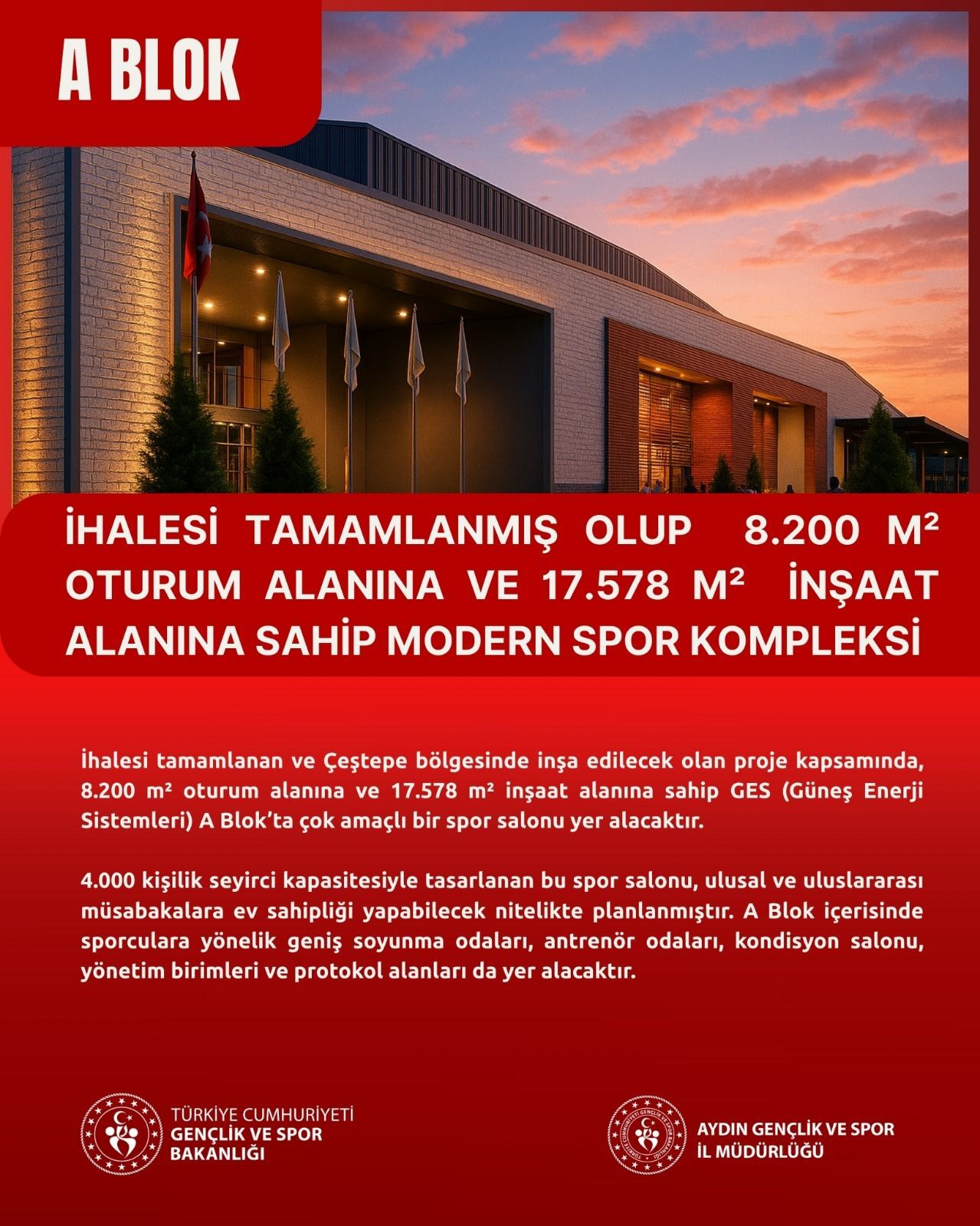 Aydina 1 Milyar 5 Milyon Liralik Dev Spor Yatirimi Saribas Yaparsa Ak Parti Yapar 632349 947D7B55B7B459Bbcf7F86D0D1Bcea28