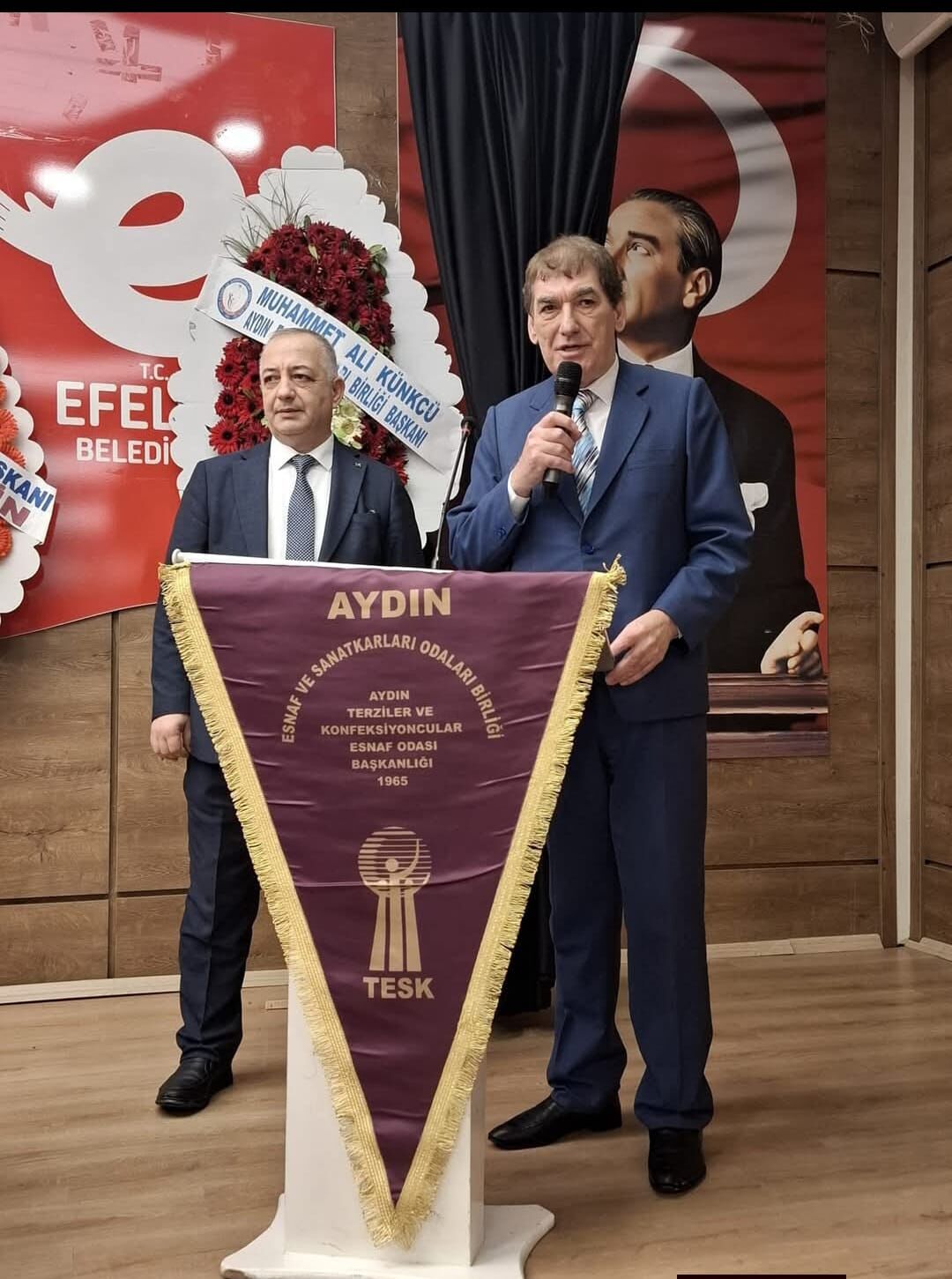Aydın’da 38 yıllık Başkan göreve yeniden getirildi
