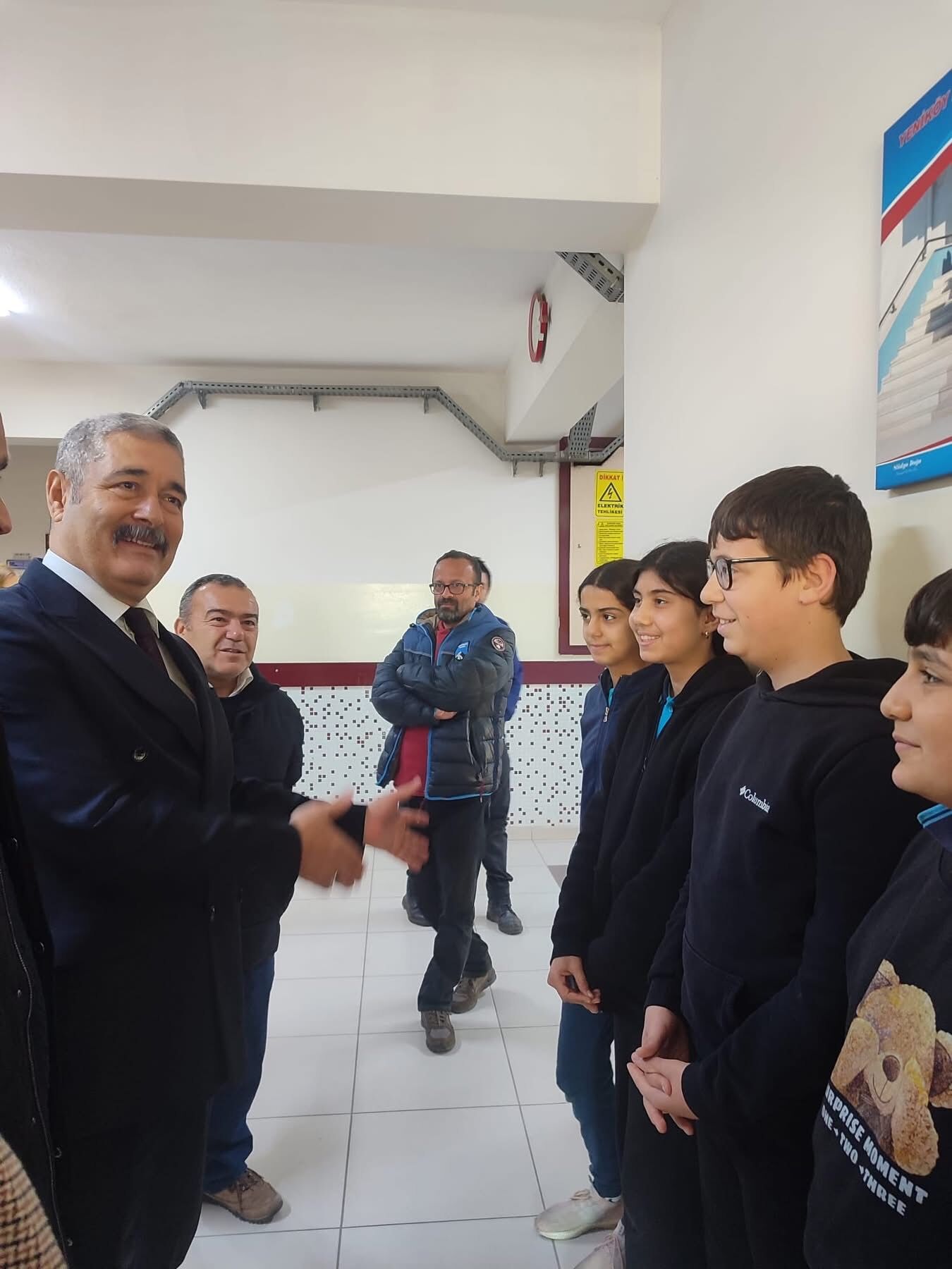 Aydın’da öğrencilerden nezaket dersi