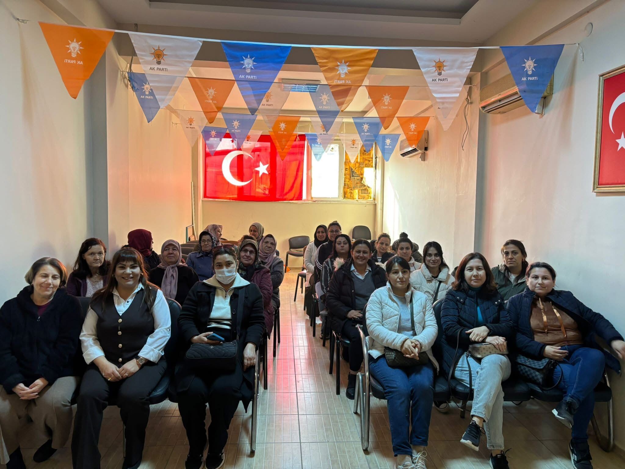 Germencik’te Cumhurbaşkanı Erdoğan’ın Aydın programı öncesi hazırlık toplantısı