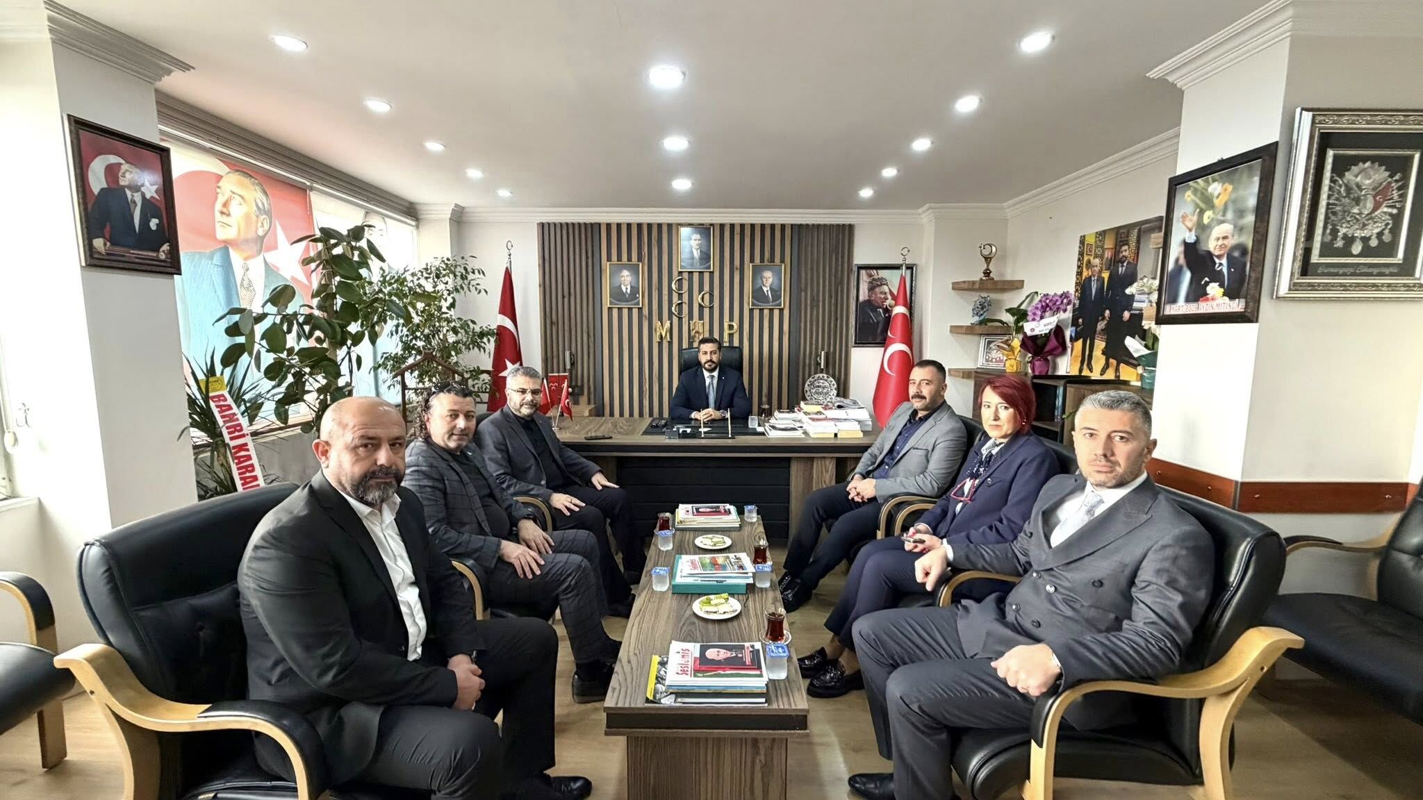 Özmen’den yeni başkan Cihangiroğlu’na ziyaret