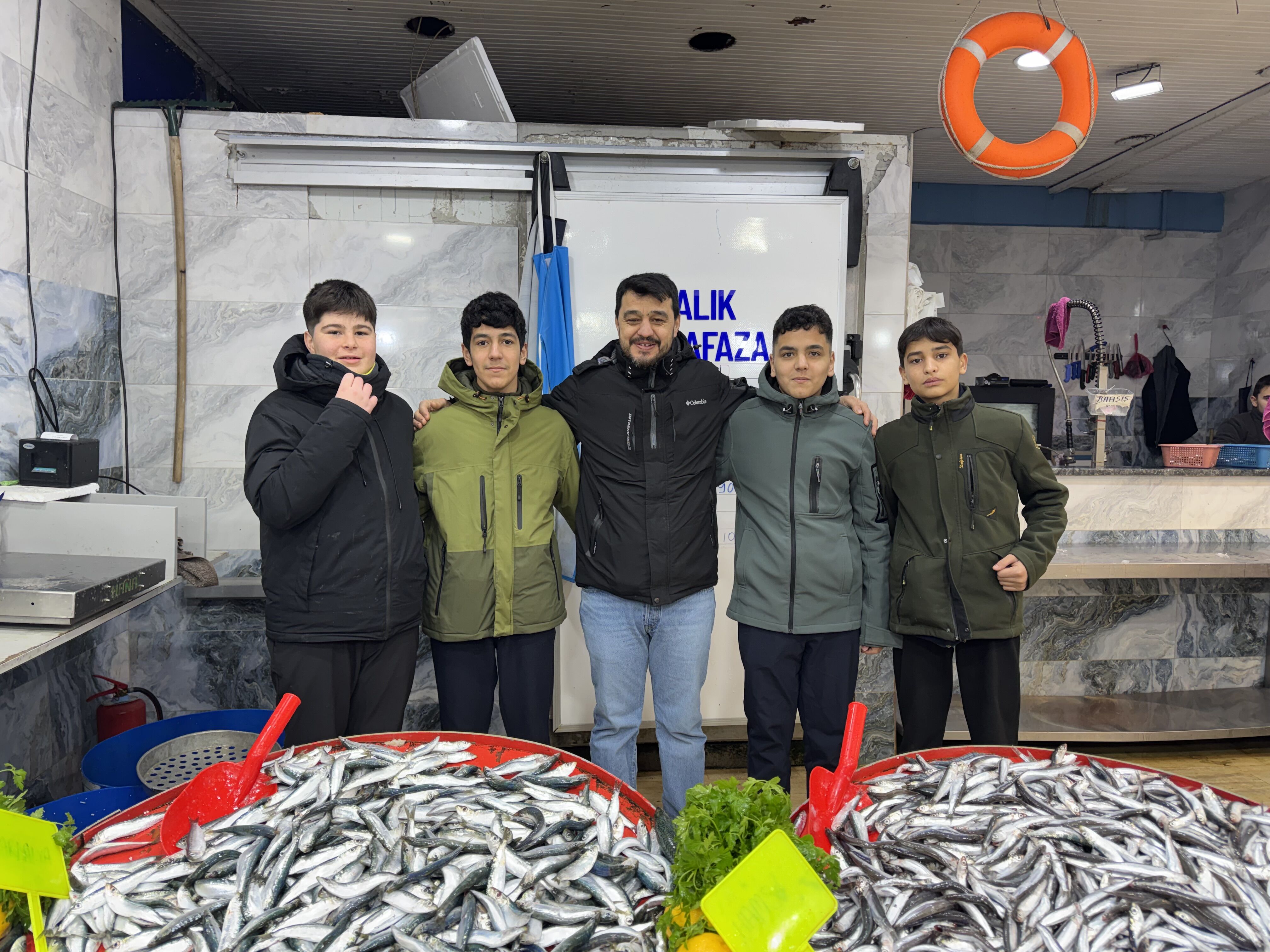 Soğuk havalar Aydın’da balık satışlarını artırdı