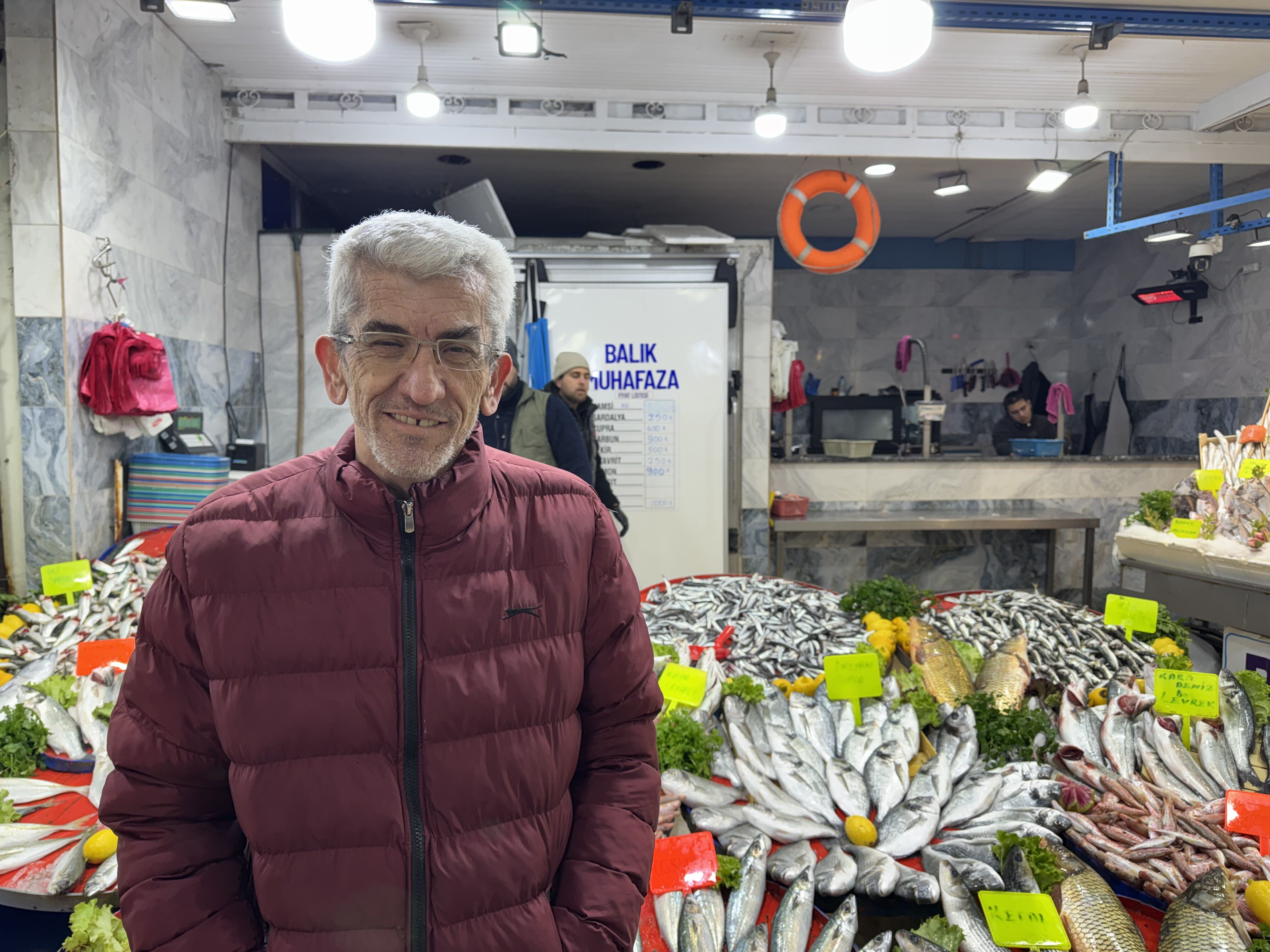 Soğuk havalar Aydın’da balık satışlarını artırdı