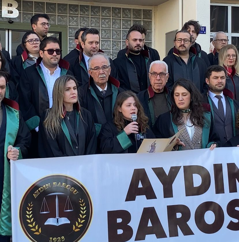 Aydın’da avukatlar Polat için ses yükseltti! “Bir meslektaşımızı daha kaybetmeye tahammülümüz yok”