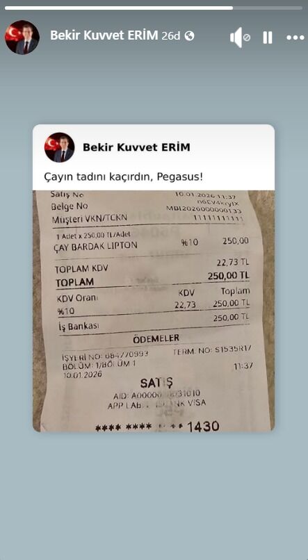 AK Parti Aydın önceki dönem Vekili Erim’den ‘Hesap’ tepkisi