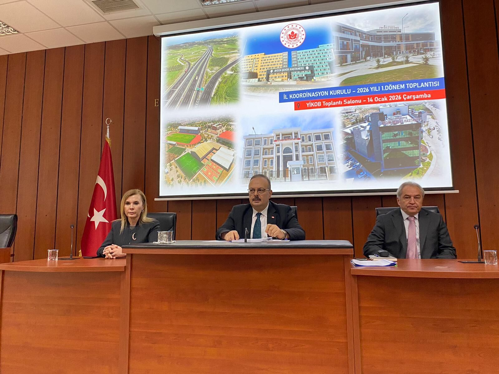 Aydın’da 2026 yılının ilk koordinasyonu toplandı!