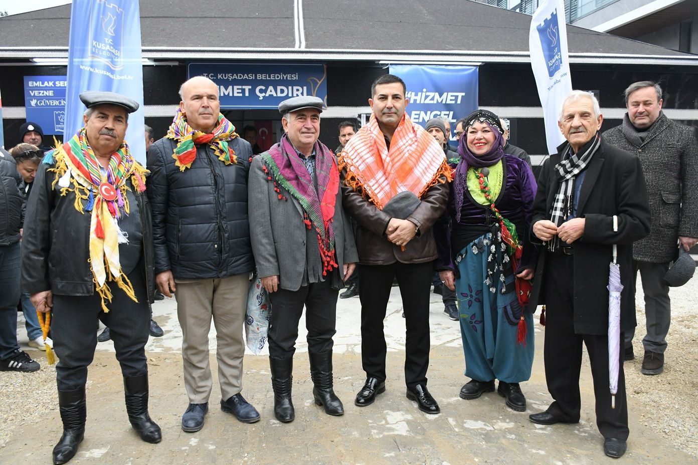 Kuşadası'nda Yörük Hizmet Çadırı açıldı