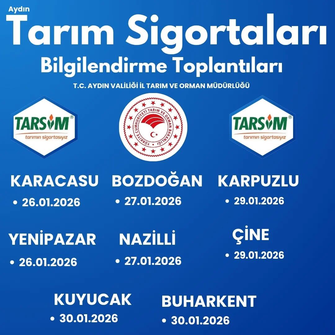 Aydınlı çiftçinin emeği korunacak: Toplantı tarihleri belli oldu