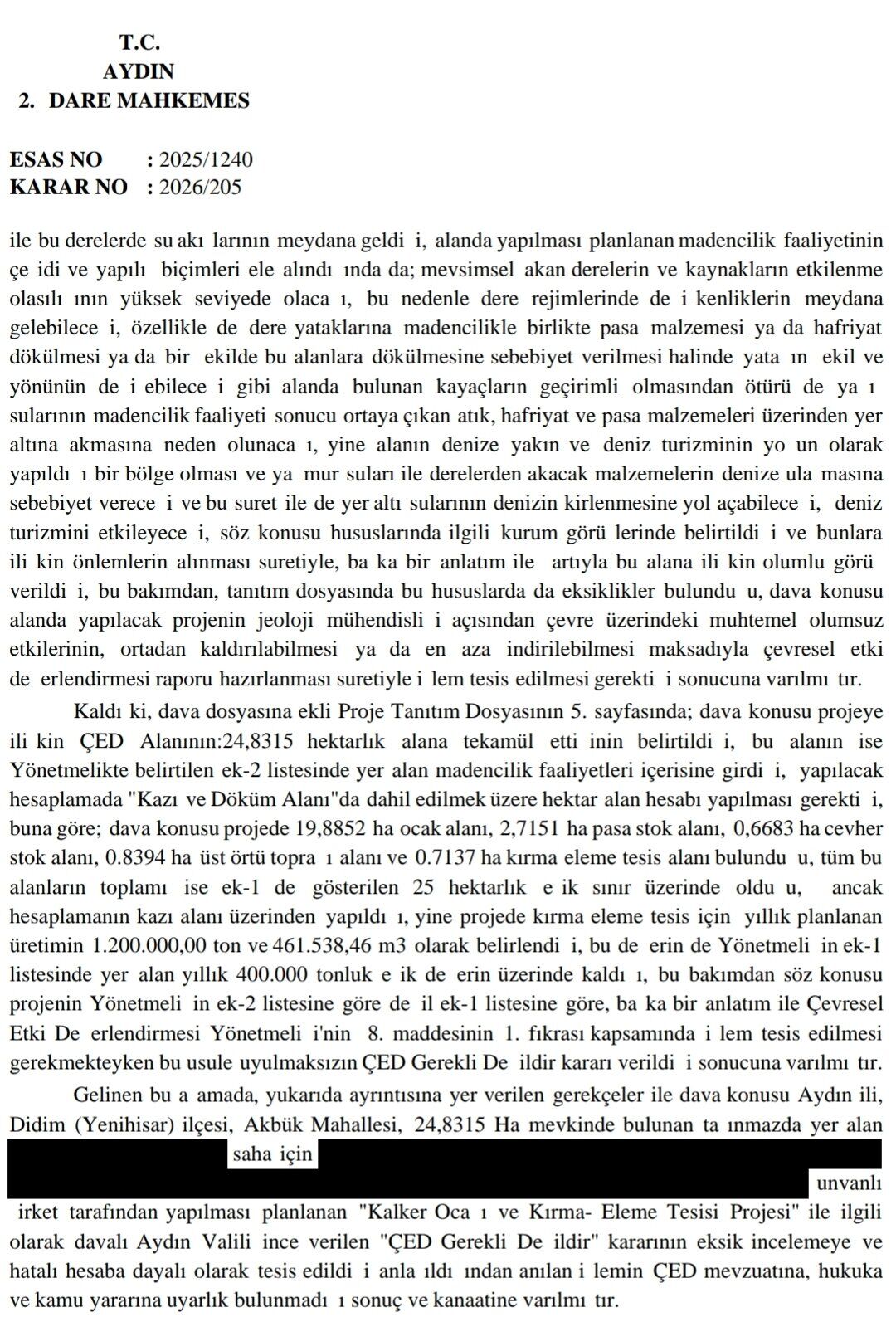 Aydın 2. İdare Mahkemesi’nin kararı Türkiye’ye emsal olacak